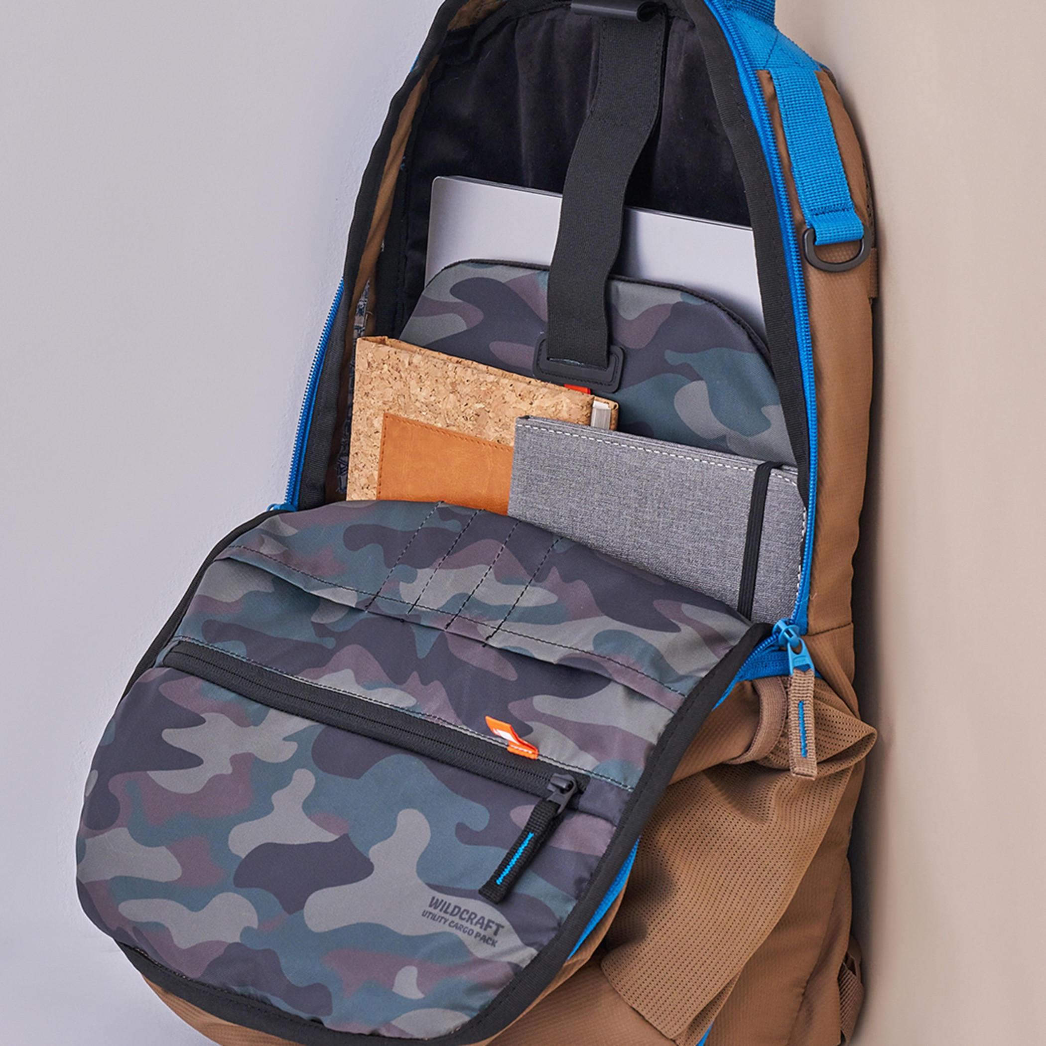 Wildcraft Colourblock Backpack with Adjustable Shoulder Straps - 24x29x49 cms-school-bagsandbackpacks-backpacks-image-13