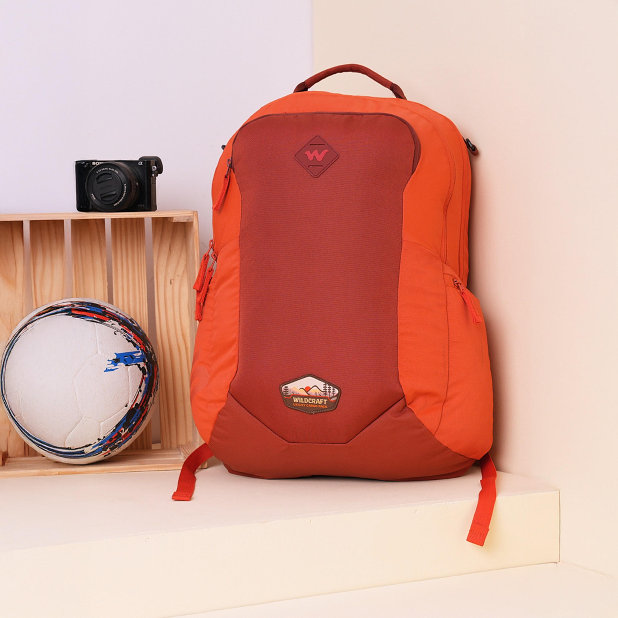 Wildcraft Solid Backpack with Adjustable Shoulder Straps - 20x33x51 cms-school-bagsandbackpacks-backpacks-image-14