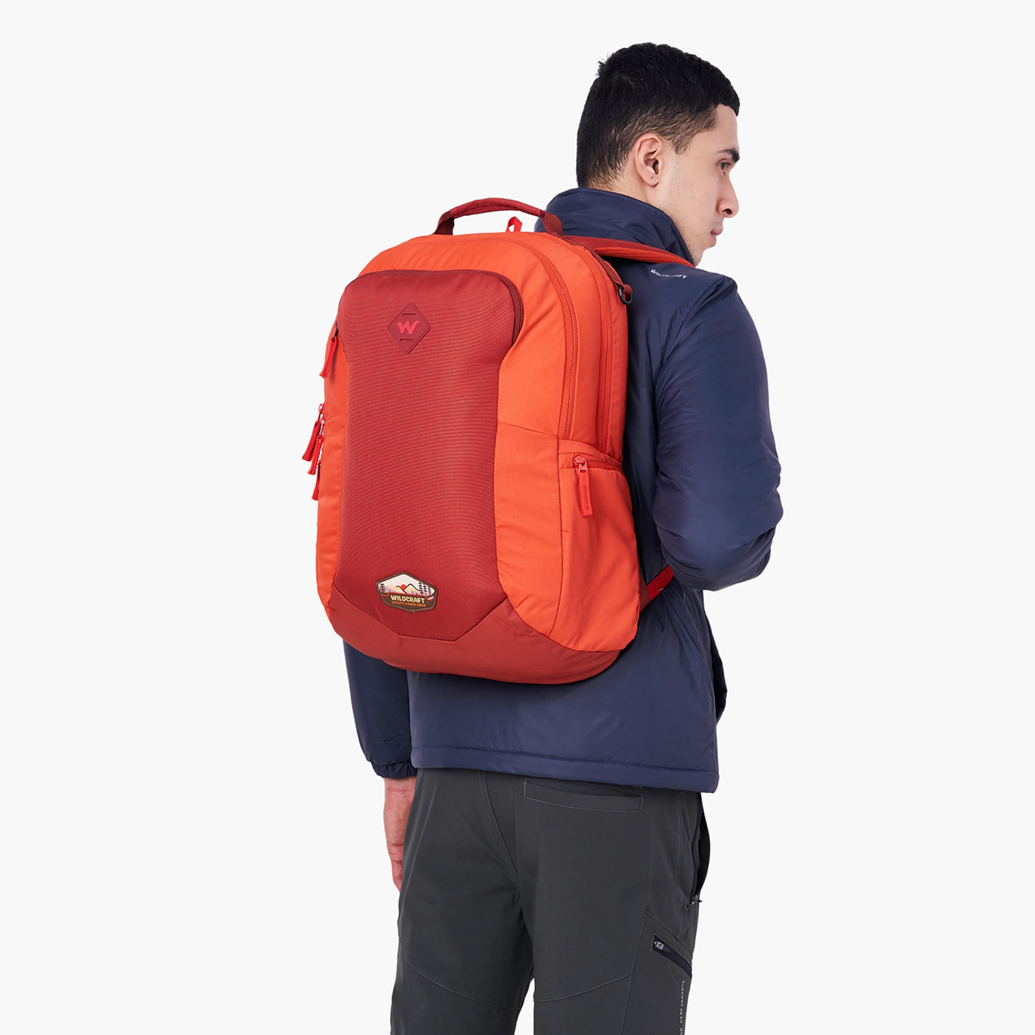 Wildcraft Solid Backpack with Adjustable Shoulder Straps - 20x33x51 cms-school-bagsandbackpacks-backpacks-image-4
