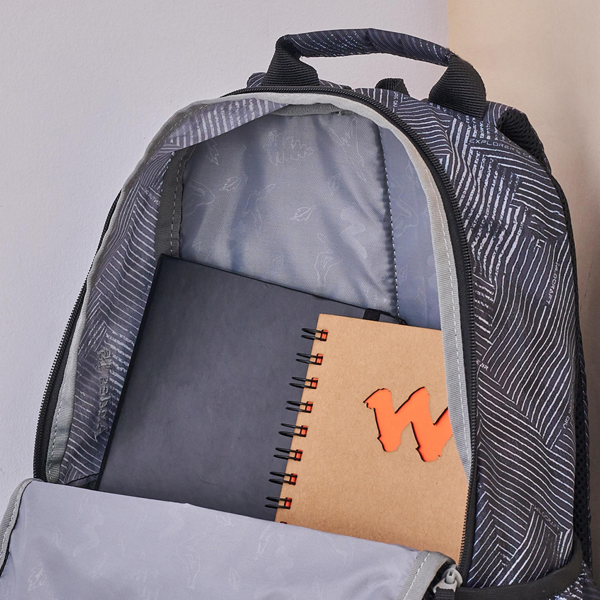 Wildcraft Printed Backpack with Adjustable Straps and Zip Closure - 15x28x39 cms-school-bagsandbackpacks-backpacks-image-10