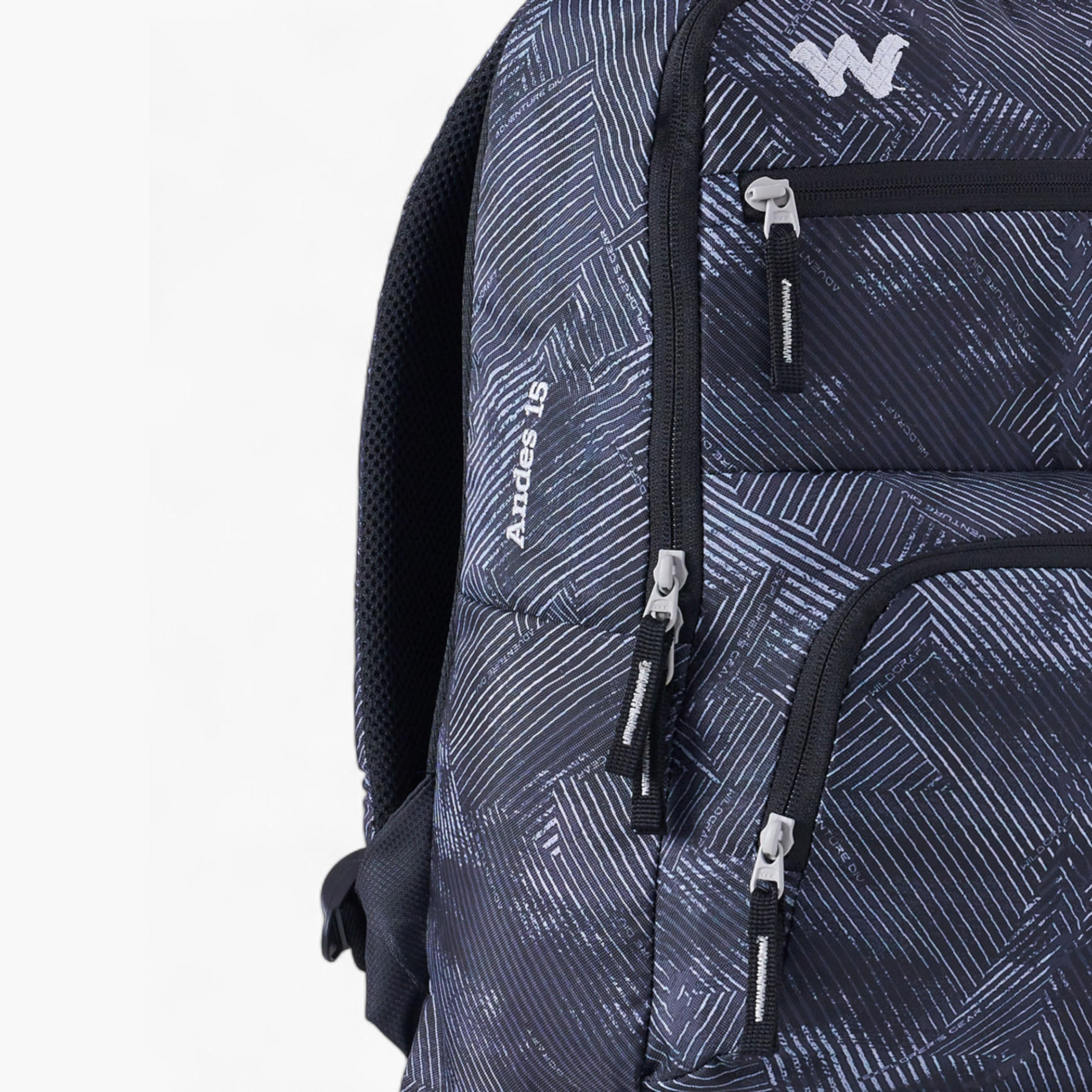 Wildcraft Printed Backpack with Adjustable Straps and Zip Closure - 15x28x39 cms-school-bagsandbackpacks-backpacks-image-9