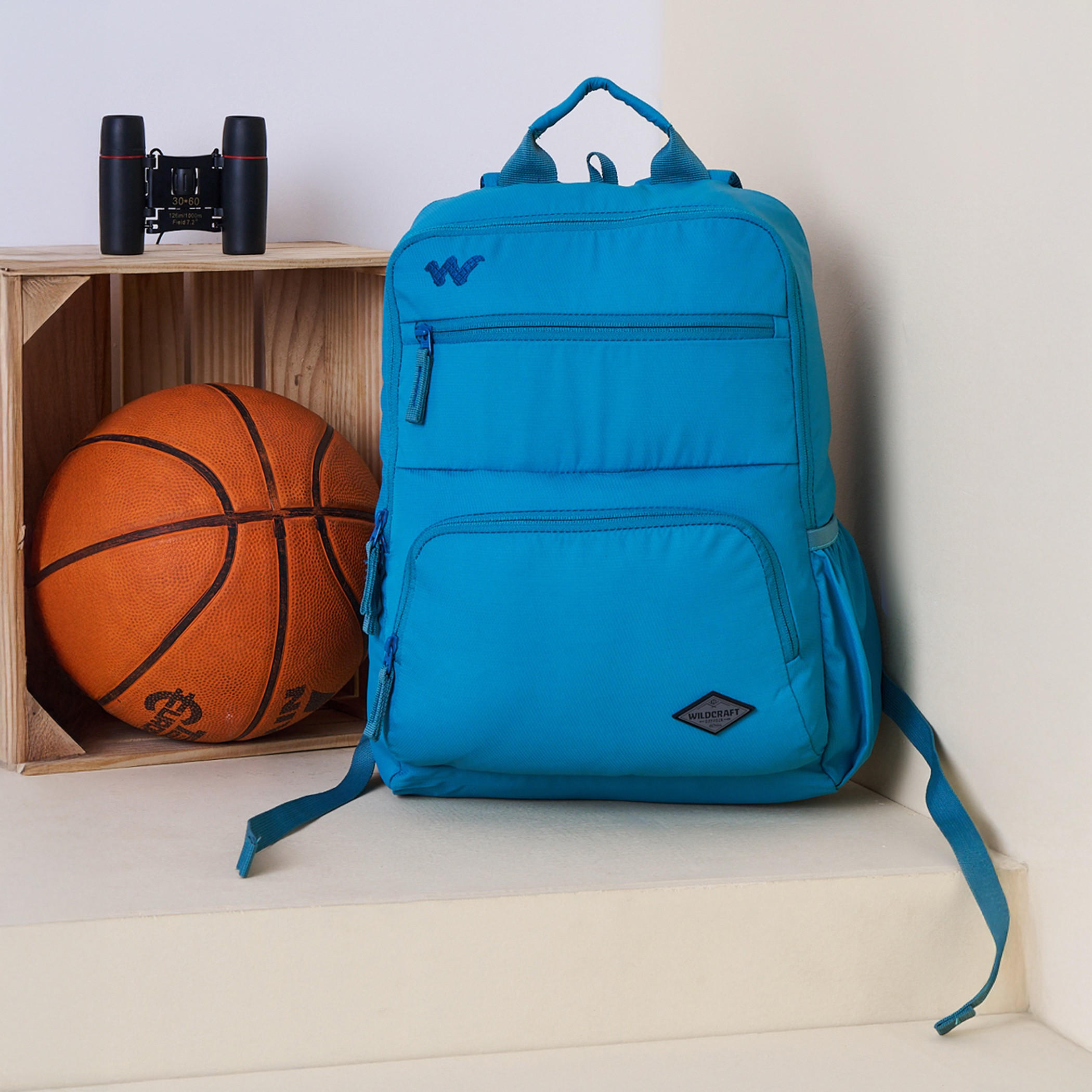 Wildcraft Solid Backpack with Adjustable Shoulder Straps - 15x28x39 cms-school-bagsandbackpacks-backpacks-image-11