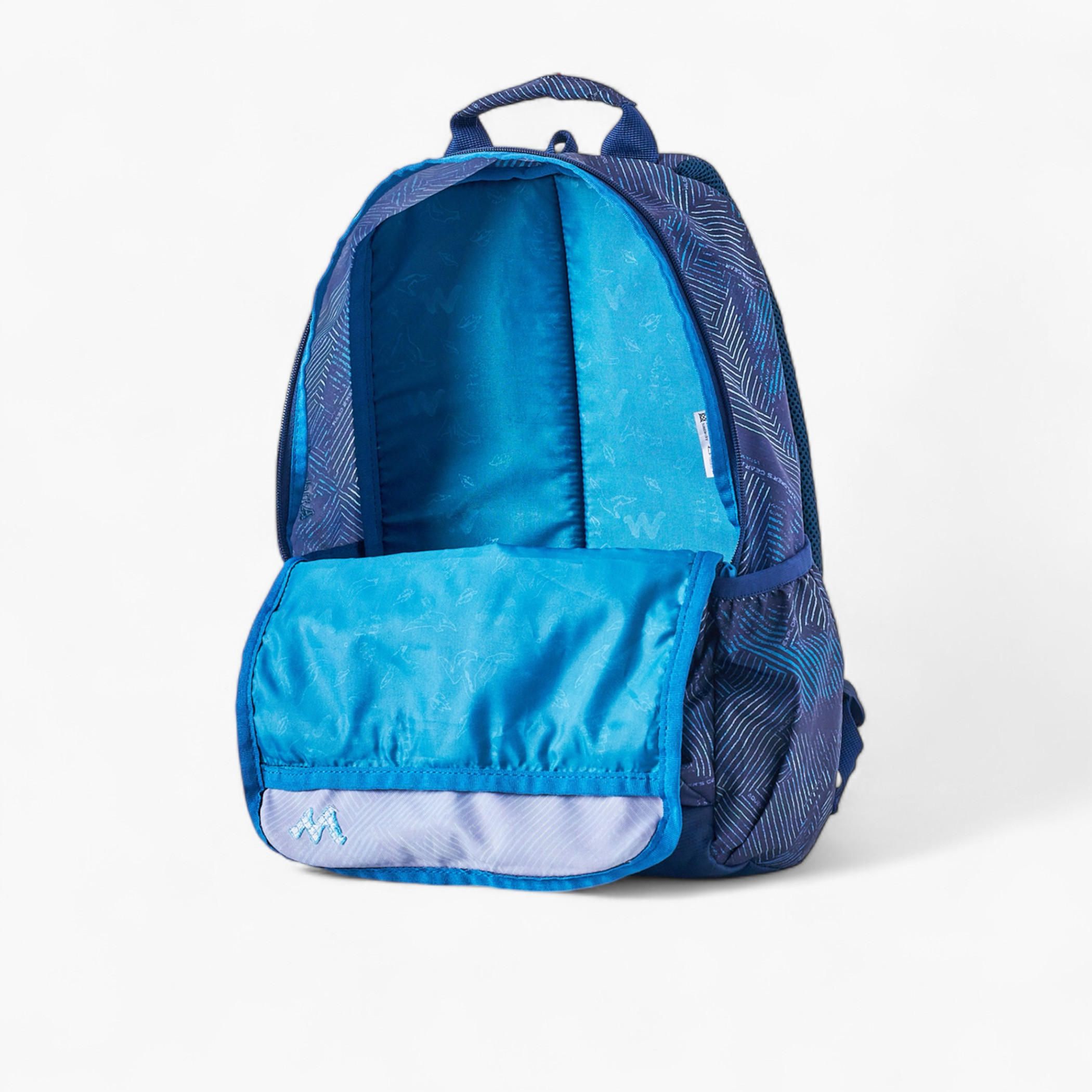 شنطة ظهر بطبعات بحمالات كتف قابلة للتعديل وسحاب إغلاق من وايلدكرافت - 15x28x39 سم-school-bagsandbackpacks-backpacks-image-9