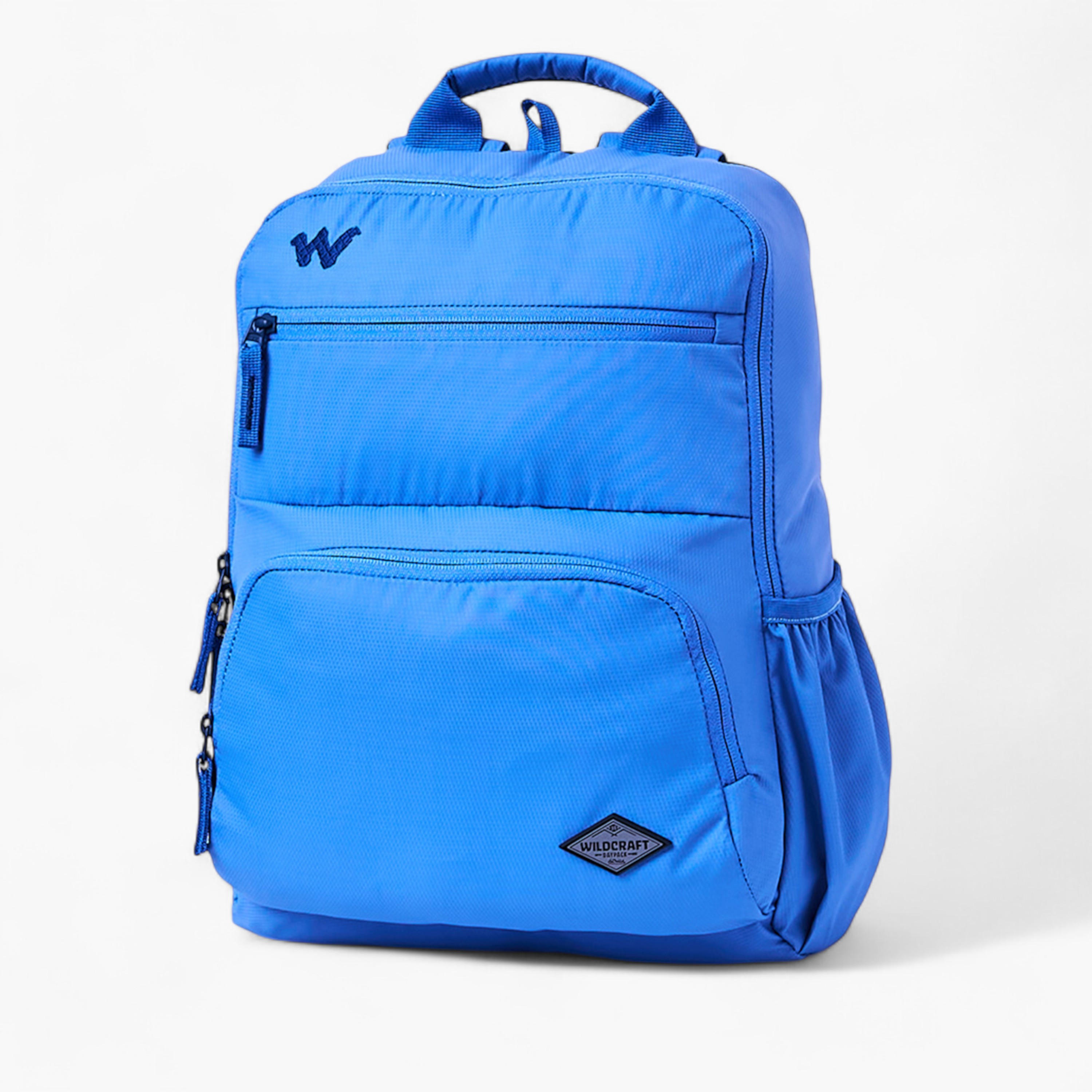 Wildcraft Solid Backpack with Adjustable Straps and Zip Closure - 15x28x39 cms-school-bagsandbackpacks-backpacks-image-5