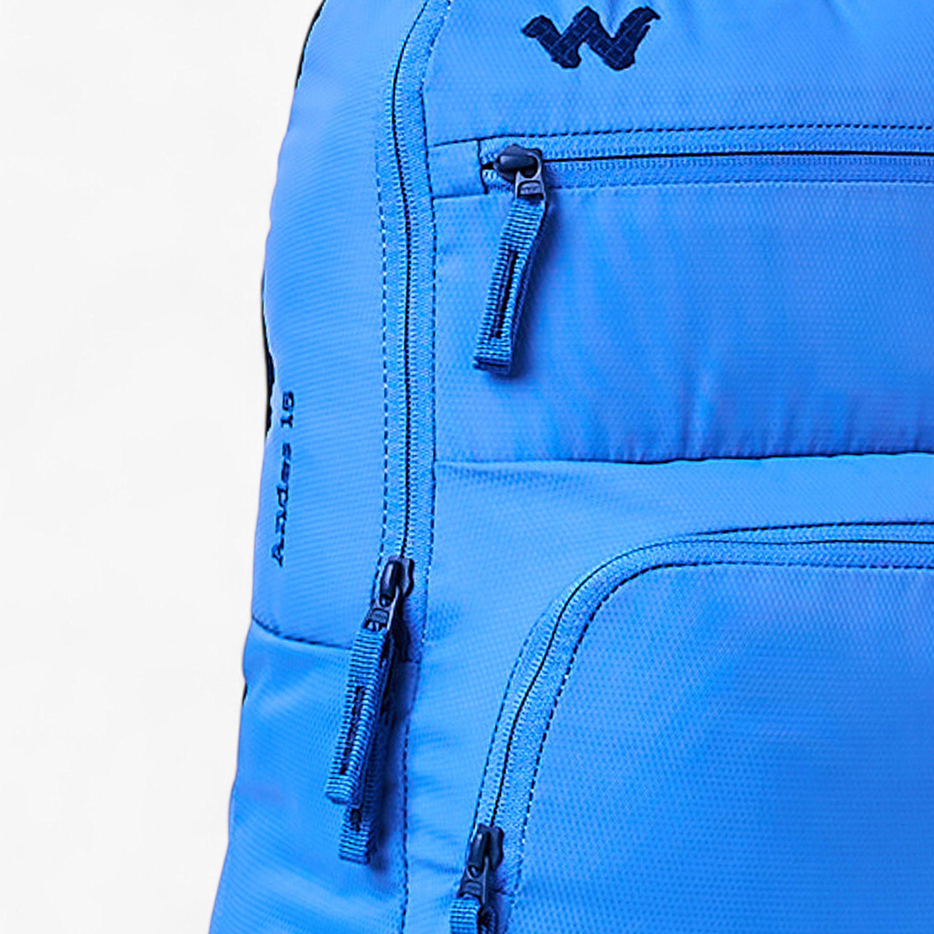 Wildcraft Solid Backpack with Adjustable Straps and Zip Closure - 15x28x39 cms-school-bagsandbackpacks-backpacks-image-8