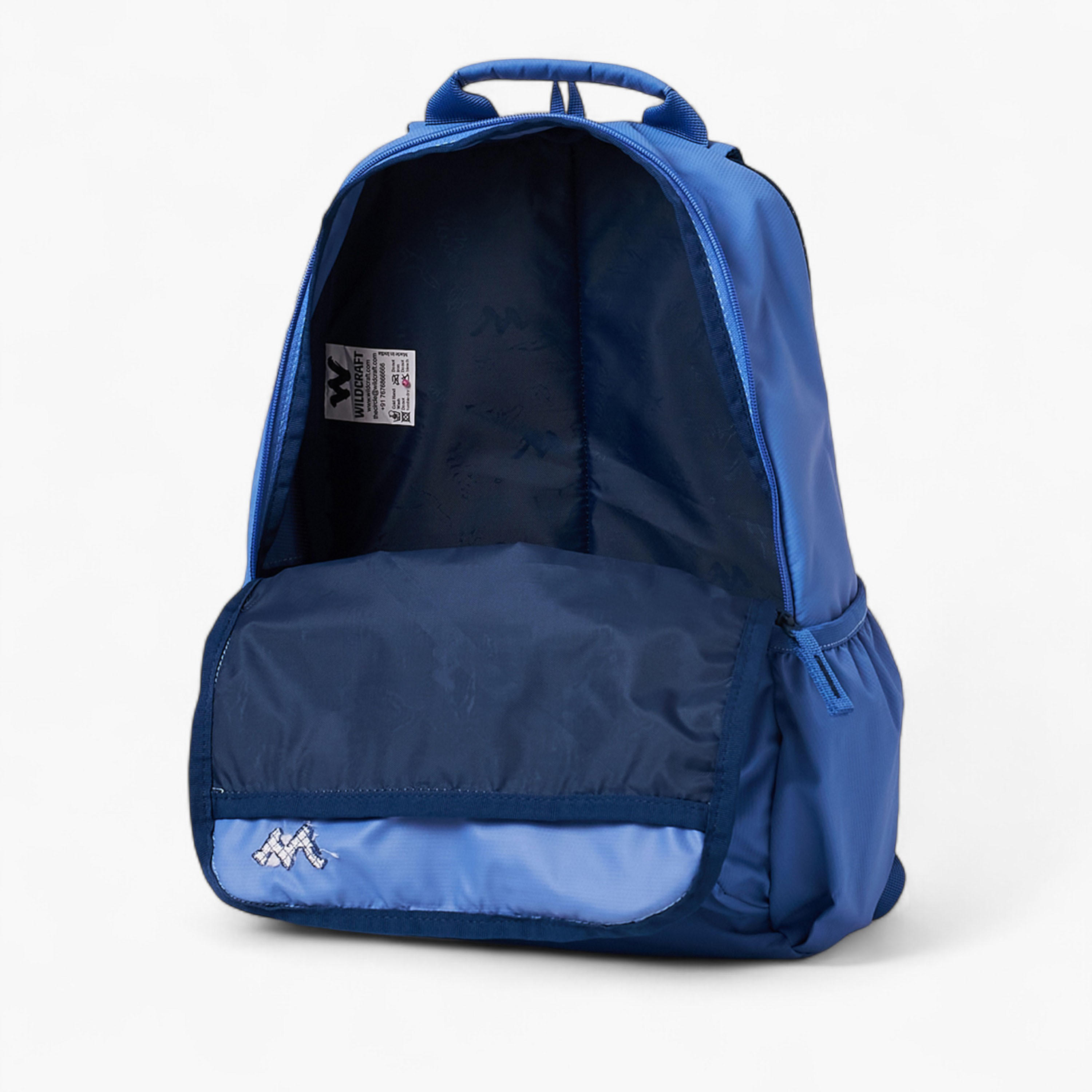 Wildcraft Solid Backpack with Adjustable Straps and Zip Closure - 15x28x39 cms-school-bagsandbackpacks-backpacks-image-9
