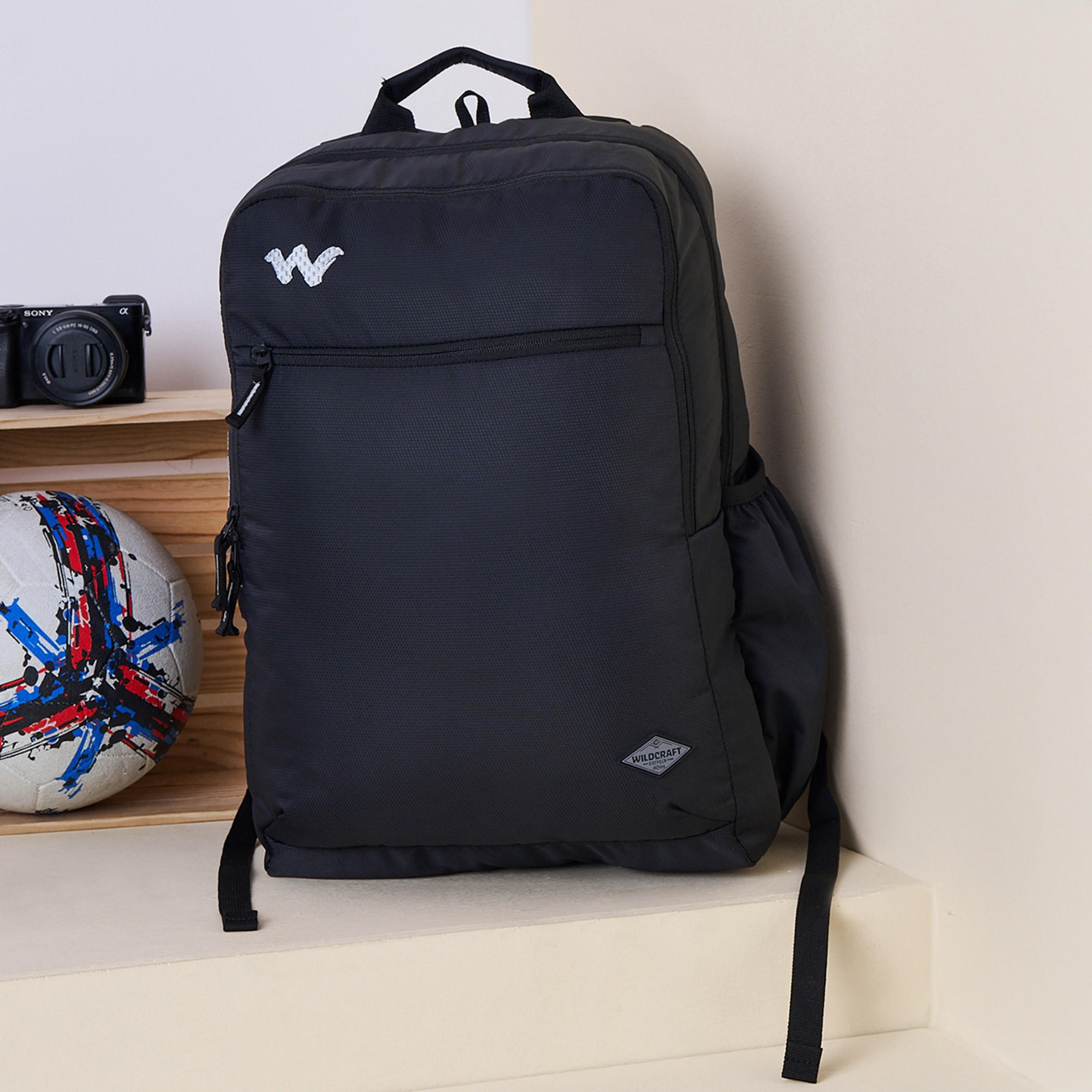 Wildcraft Solid Backpack with Adjustable Shoulder Straps - 23x32x46 cm-school-bagsandbackpacks-backpacks-image-11