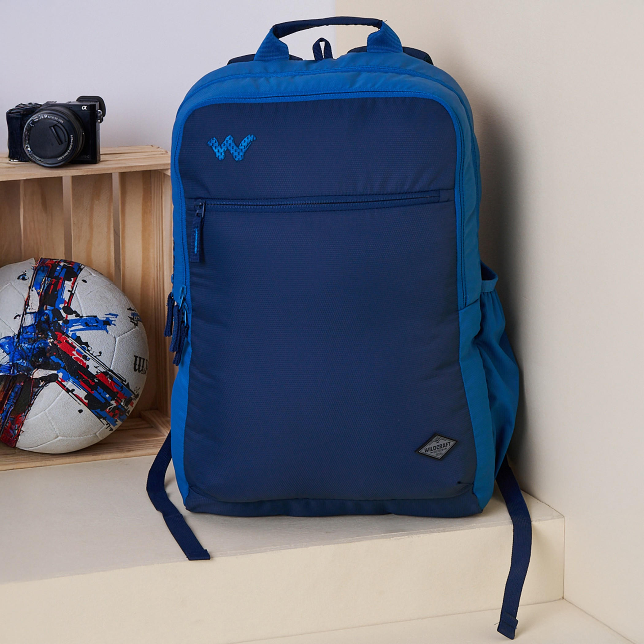 Wildcraft Solid Backpack with Adjustable Shoulder Straps - 23x32x46 cms-school-bagsandbackpacks-backpacks-image-12
