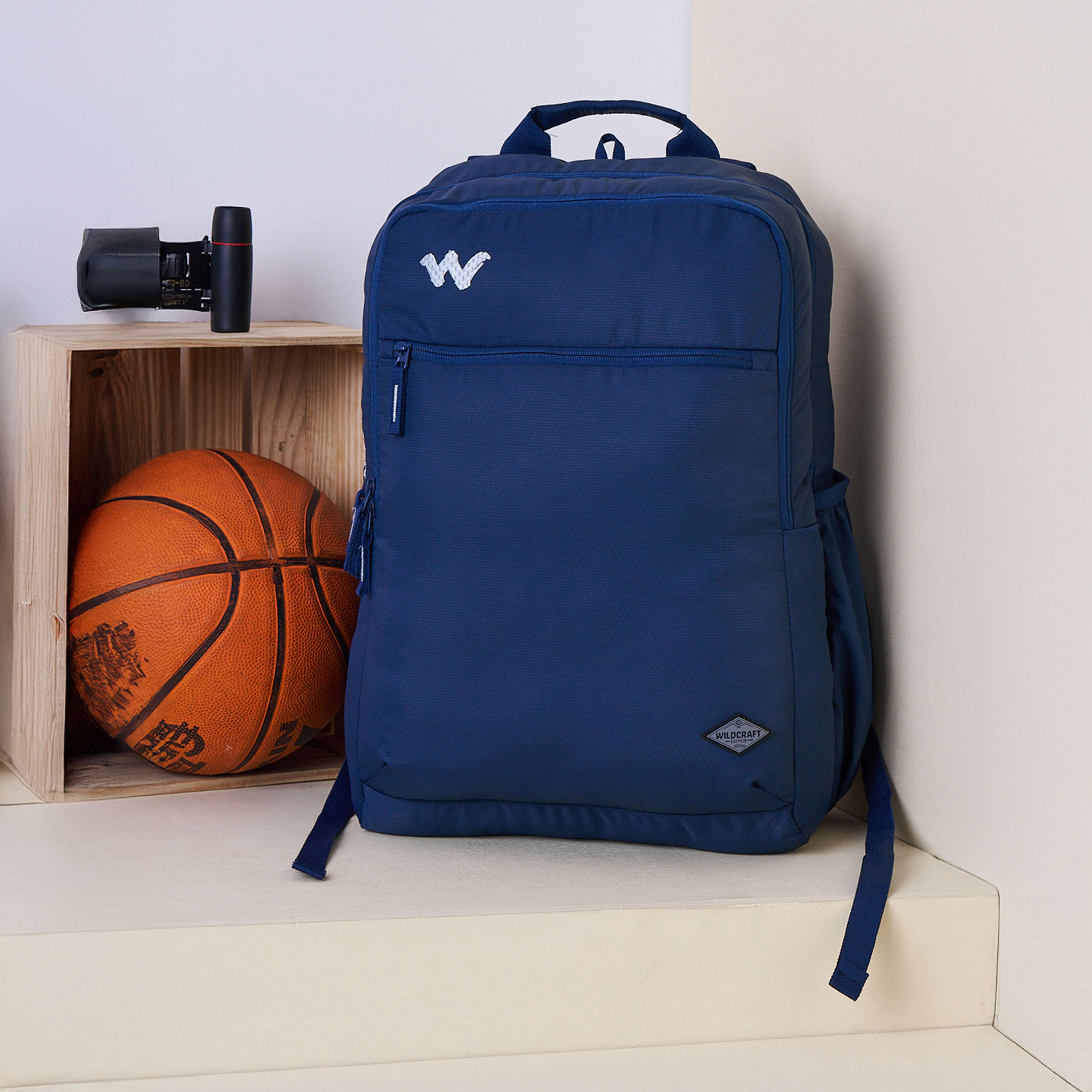 Wildcraft Solid Backpack with Padded Shoulder Straps - 23x32x46 cms-school-bagsandbackpacks-backpacks-image-12