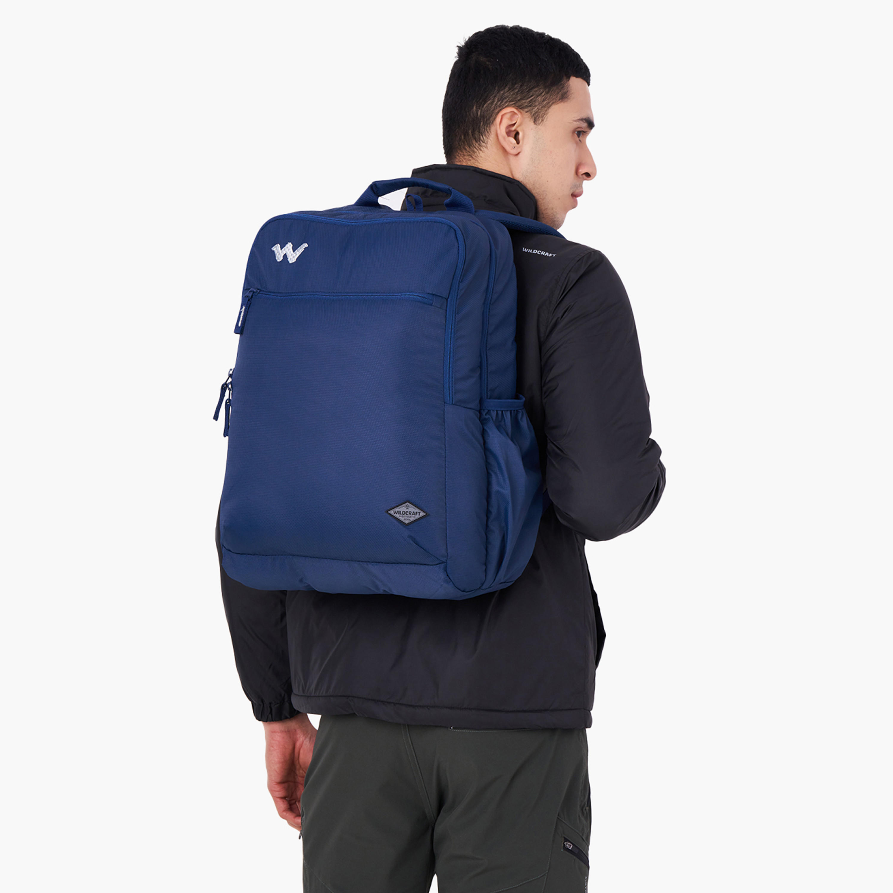 Wildcraft Solid Backpack with Padded Shoulder Straps - 23x32x46 cms-school-bagsandbackpacks-backpacks-image-3