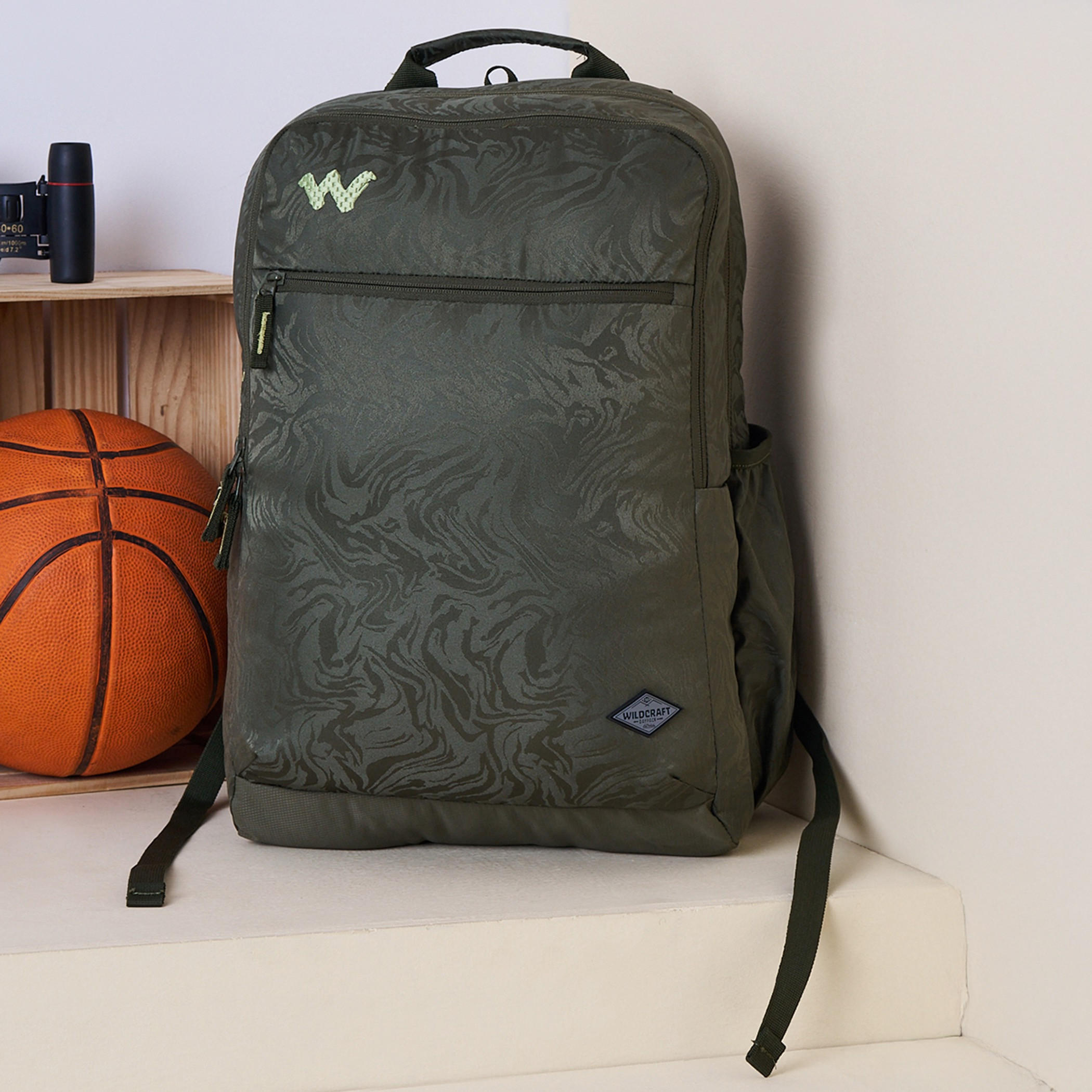 Wildcraft Printed Laptop Backpack with Adjustable Shoulder Straps - 23x32x46 cms-school-bagsandbackpacks-backpacks-image-12