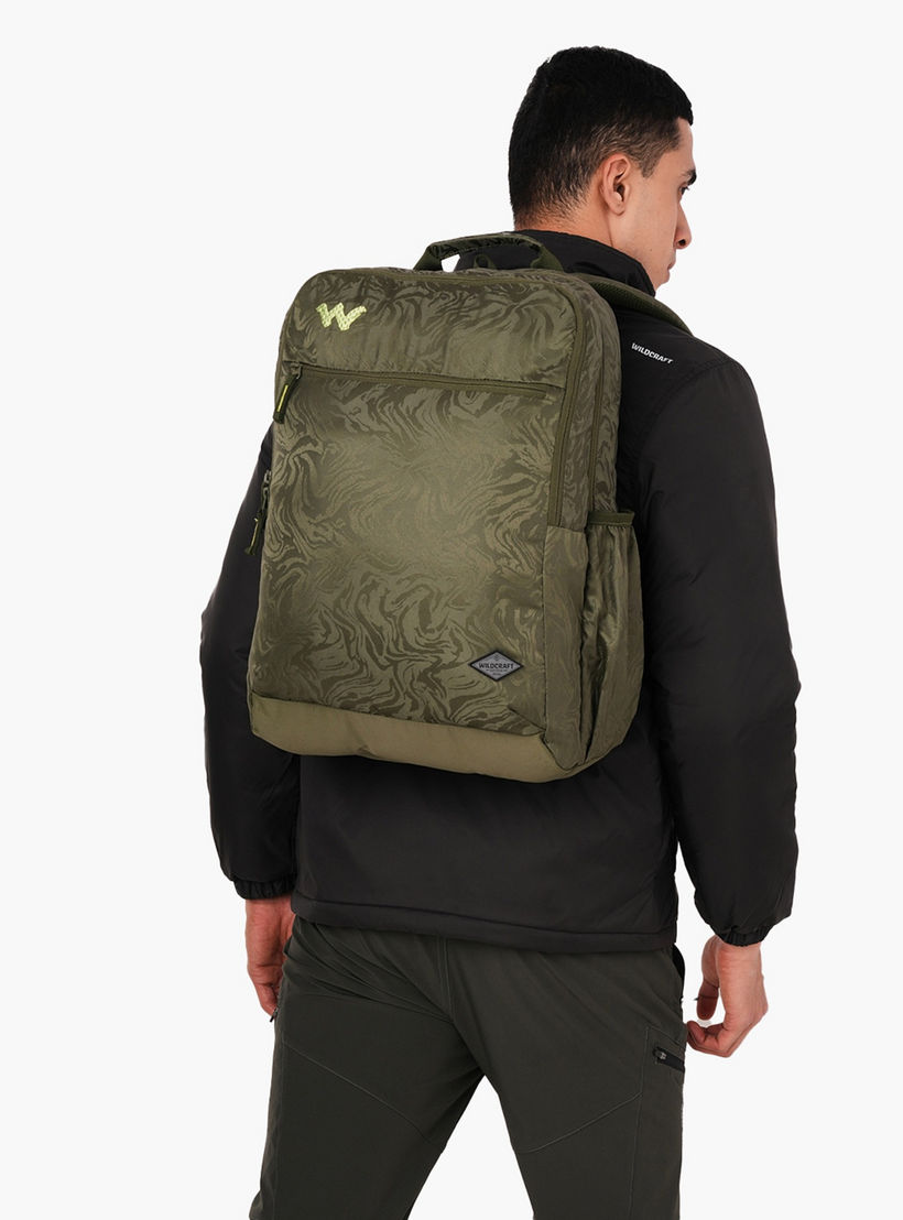 Wildcraft Printed Laptop Backpack with Adjustable Shoulder Straps - 23x32x46 cms-school-bagsandbackpacks-backpacks-image-3