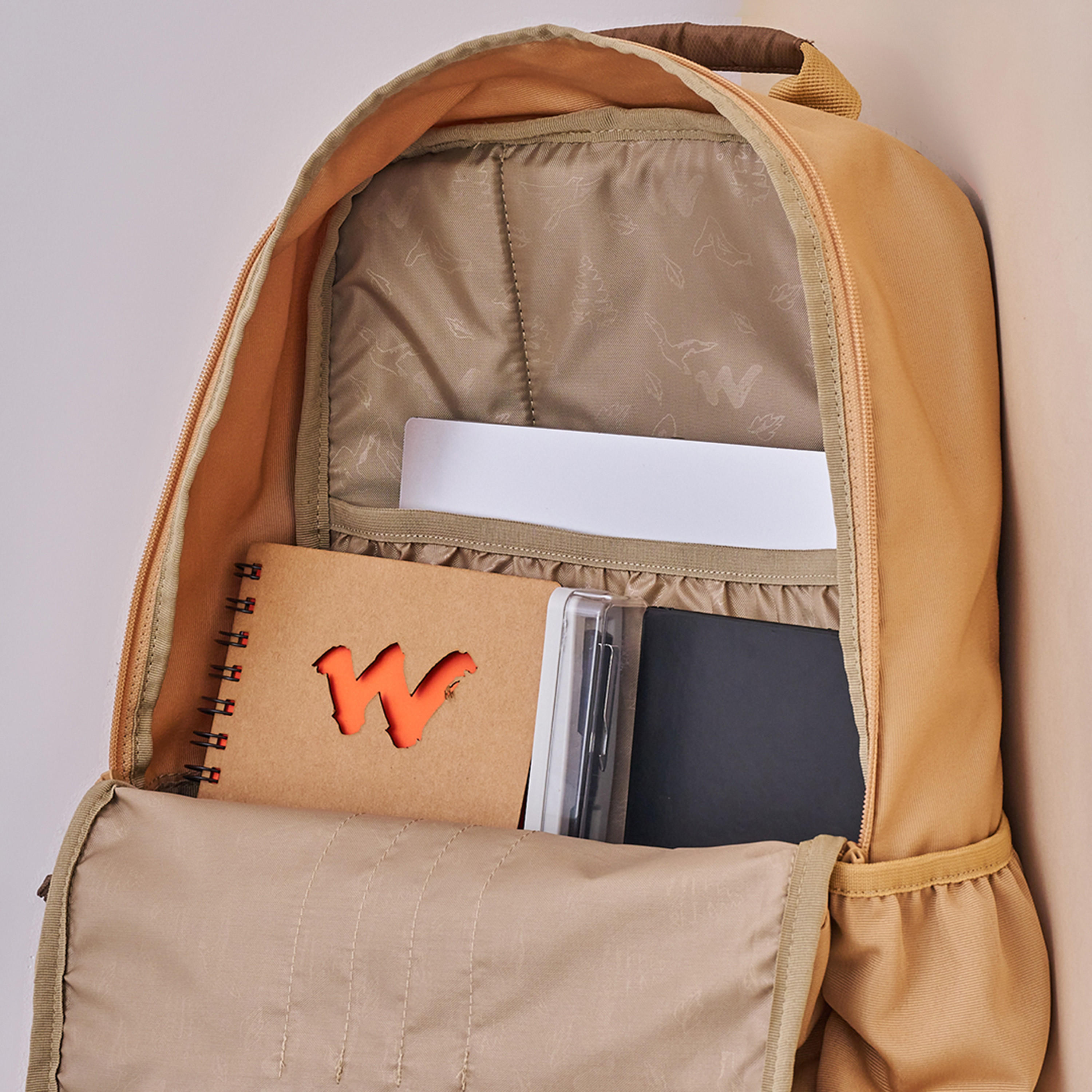 Wildcraft Colourblock Backpack with Padded Shoulder Straps - 23x32x46 cms-school-bagsandbackpacks-backpacks-image-11
