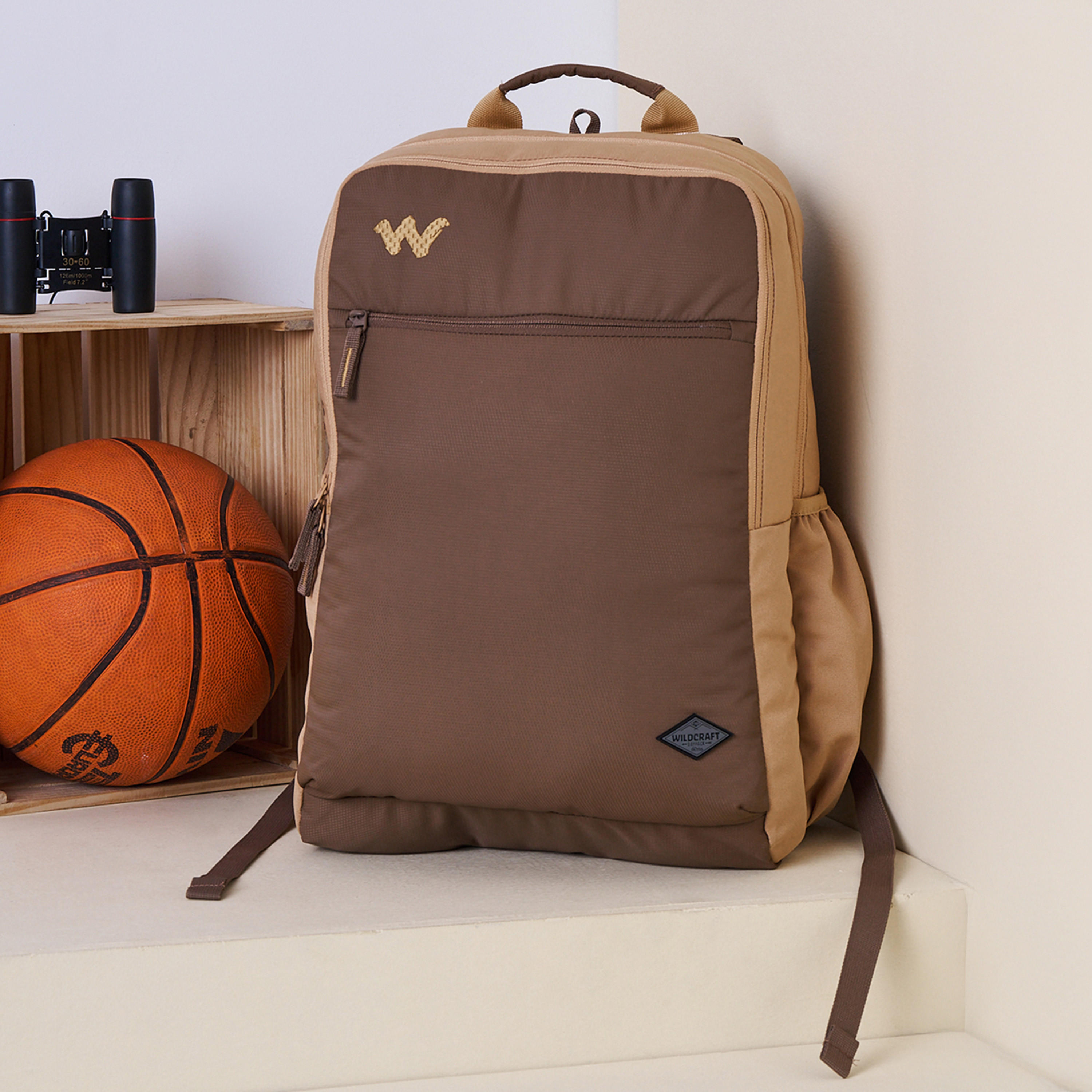 Wildcraft Colourblock Backpack with Padded Shoulder Straps - 23x32x46 cms-school-bagsandbackpacks-backpacks-image-12