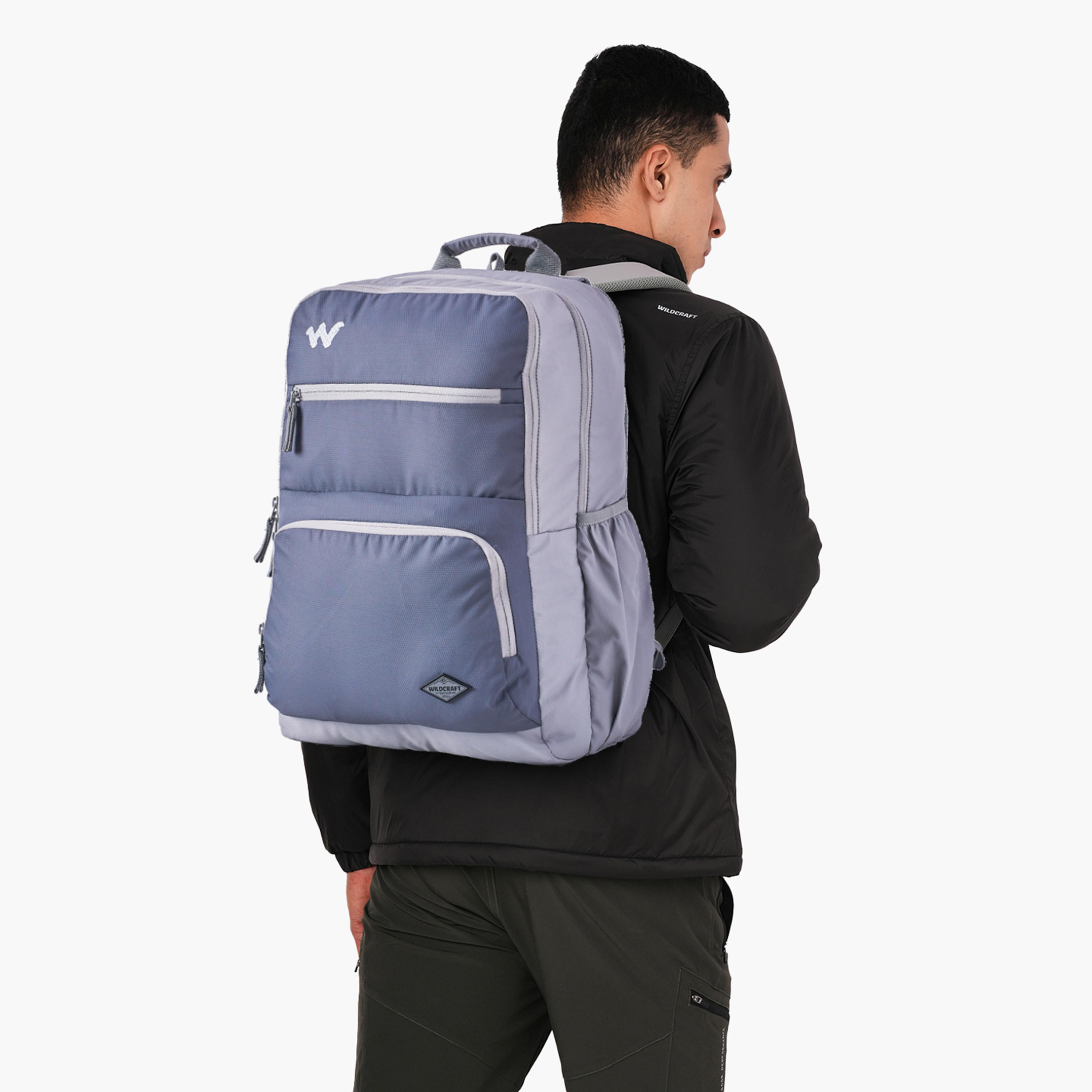Wildcraft Solid School Backpack with Adjustable Shoulder Straps - 25x32x47 cms-school-bagsandbackpacks-backpacks-image-3