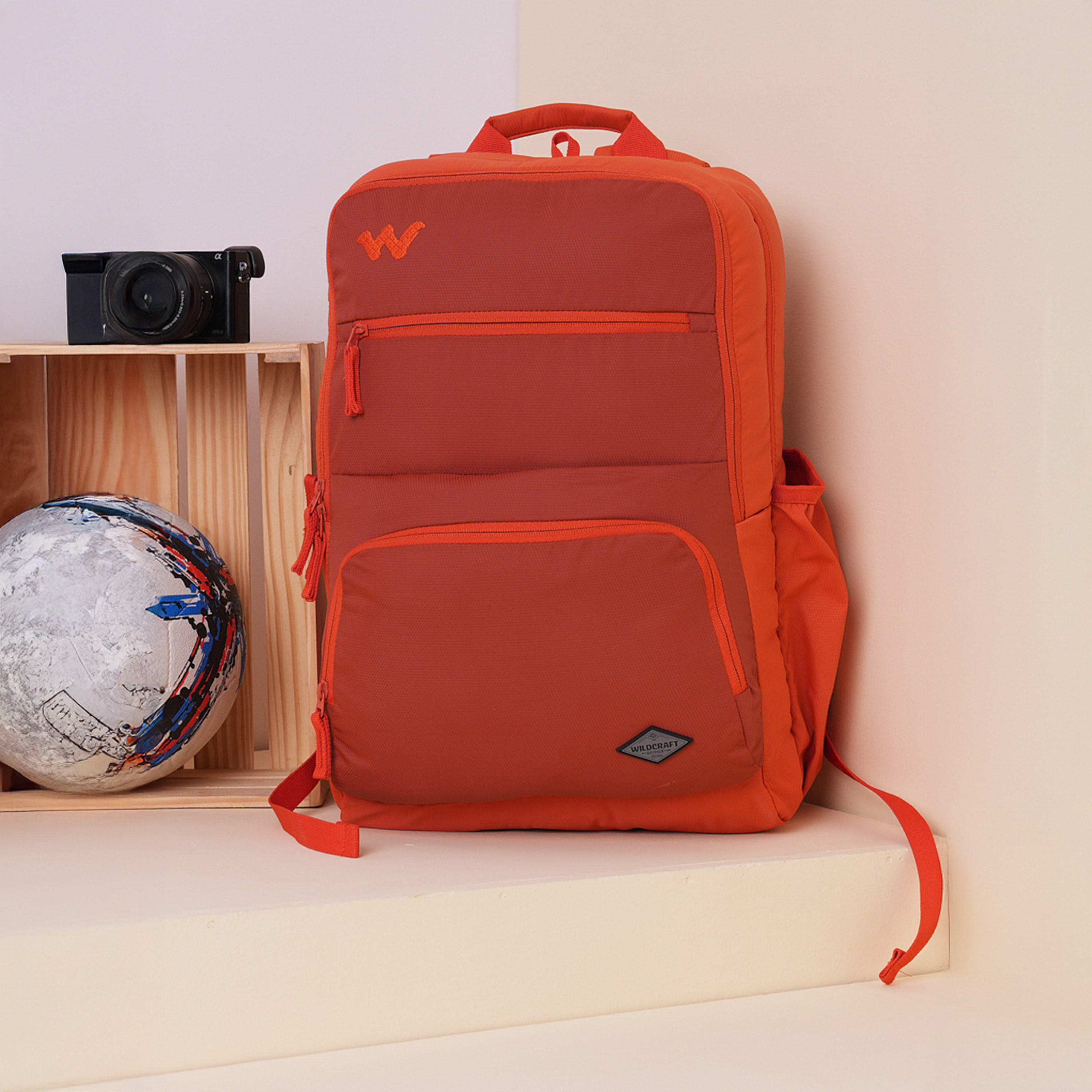 Wildcraft Solid School Backpack with Adjustable Shoulder Straps - 25x32x47 cms-school-bagsandbackpacks-backpacks-image-12