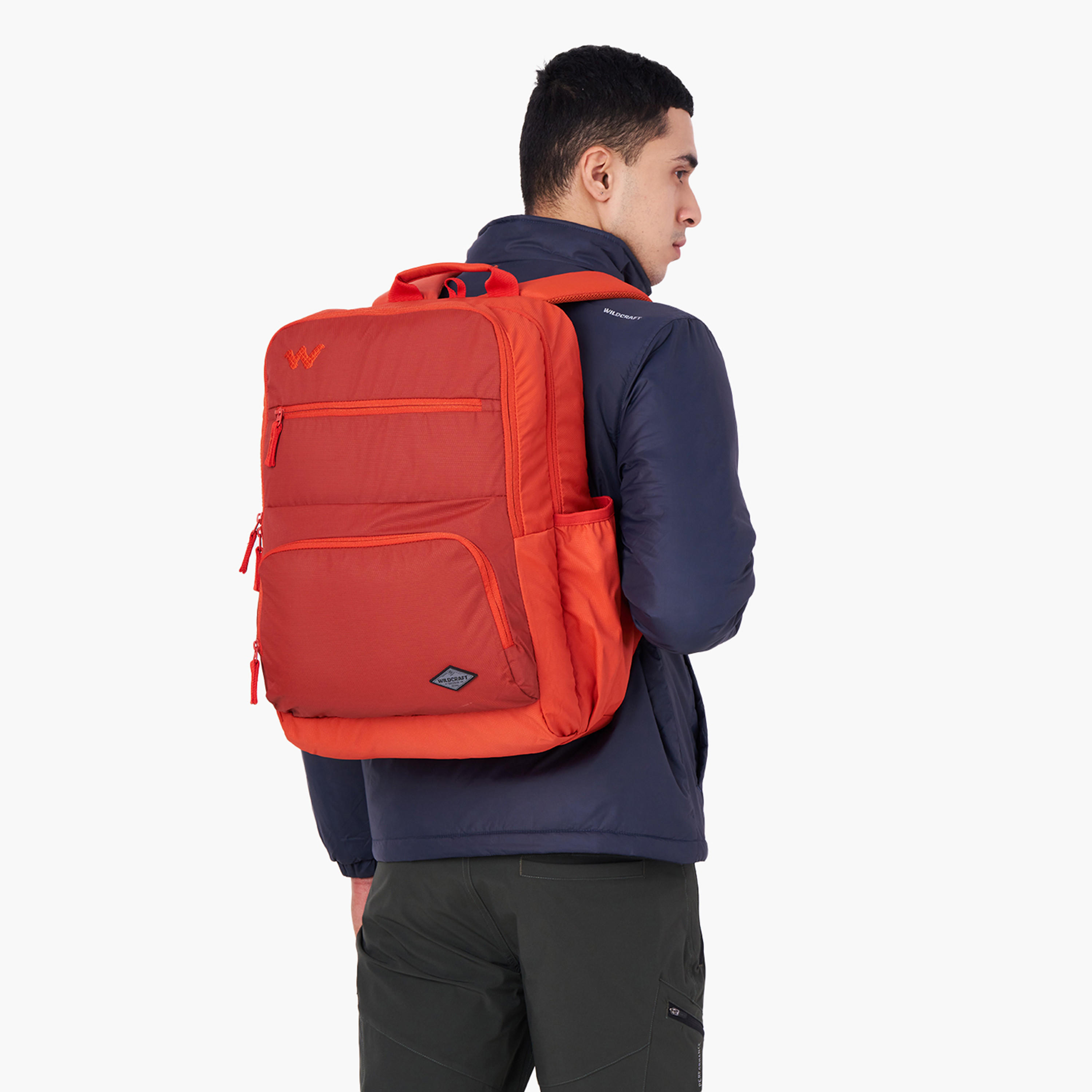 Wildcraft Solid School Backpack with Adjustable Shoulder Straps - 25x32x47 cms-school-bagsandbackpacks-backpacks-image-3