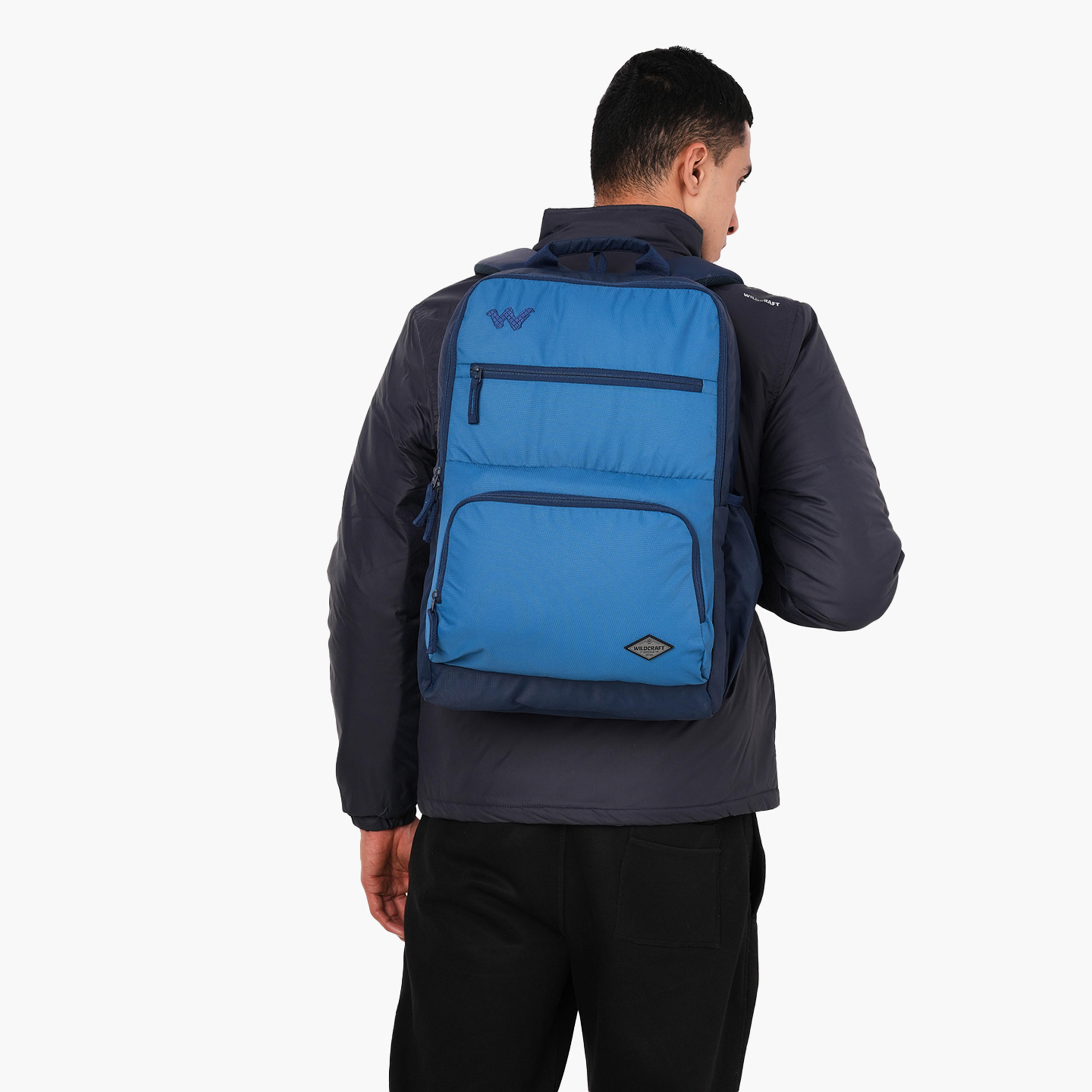Wildcraft Solid School Backpack with Adjustable Shoulder Straps - 25x32x47 cms-school-bagsandbackpacks-backpacks-image-3