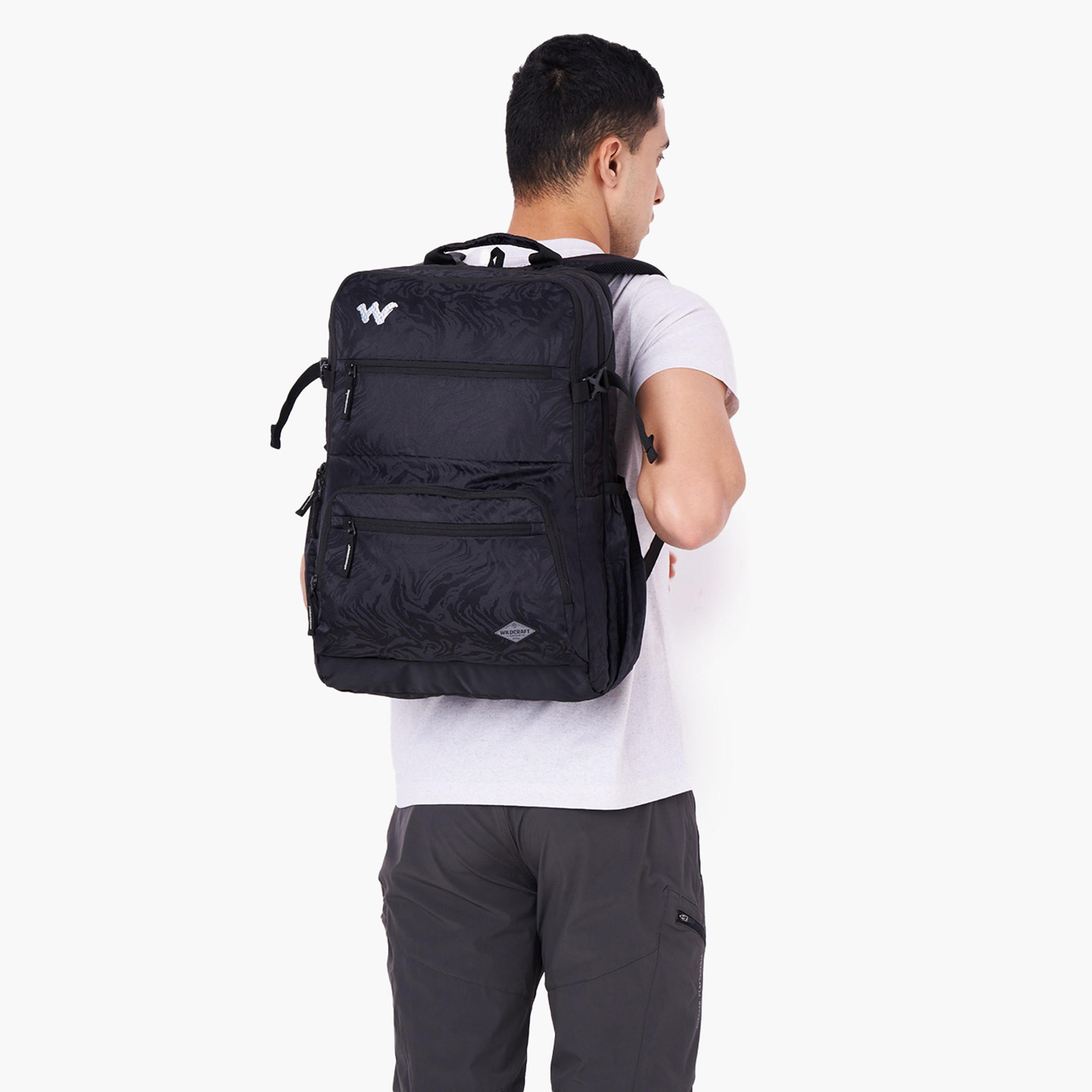 Wildcraft Printed Backpack with Adjustable Shoulder Straps - 25x32x46 cms-school-bagsandbackpacks-backpacks-image-3