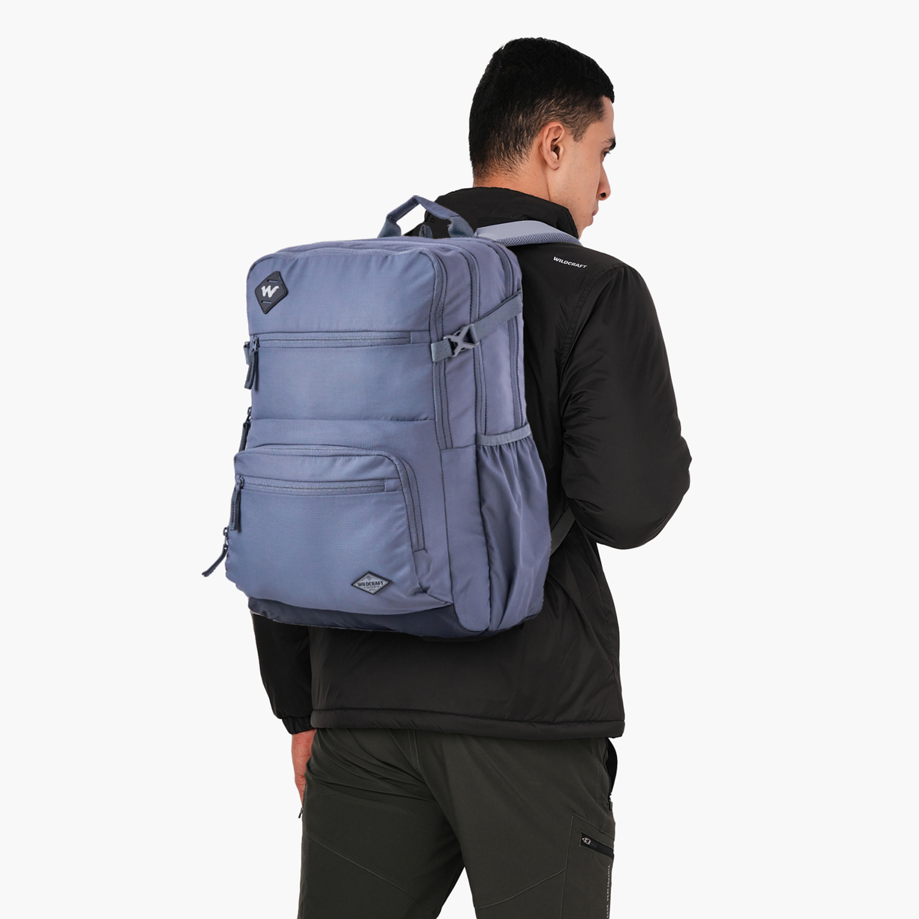 شنطة مدرسية سادة بحمالات كتف قابلة للتعديل من وايلدكرافت - 25×32×46 سم-school-bagsandbackpacks-backpacks-image-3