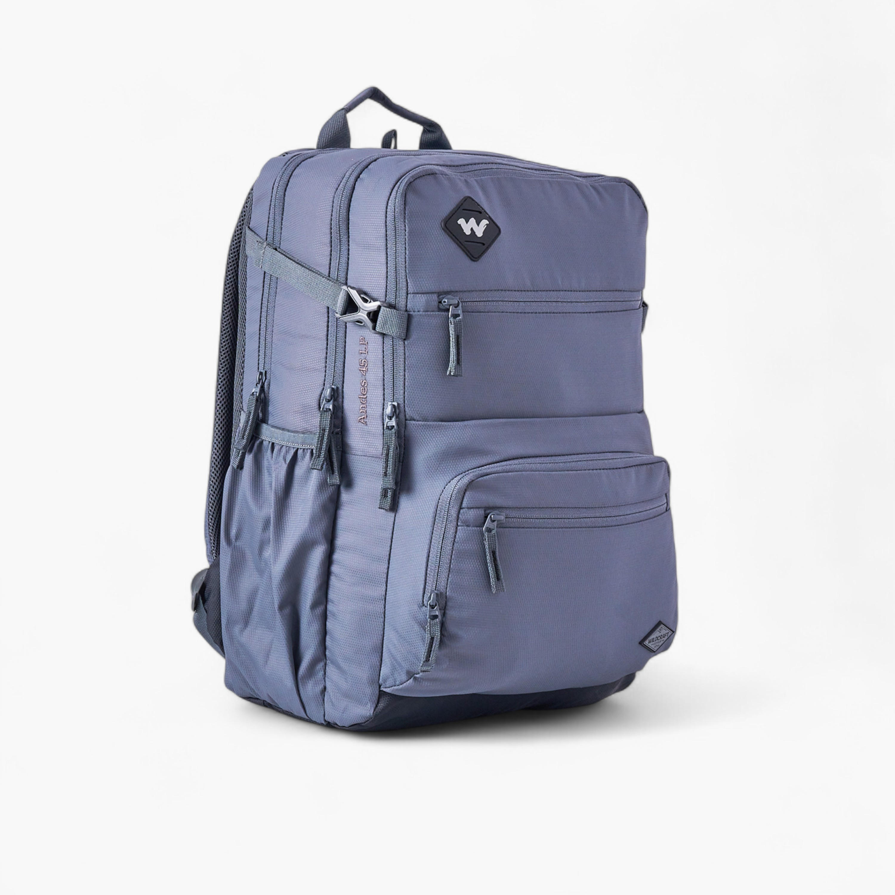 شنطة مدرسية سادة بحمالات كتف قابلة للتعديل من وايلدكرافت - 25×32×46 سم-school-bagsandbackpacks-backpacks-image-7