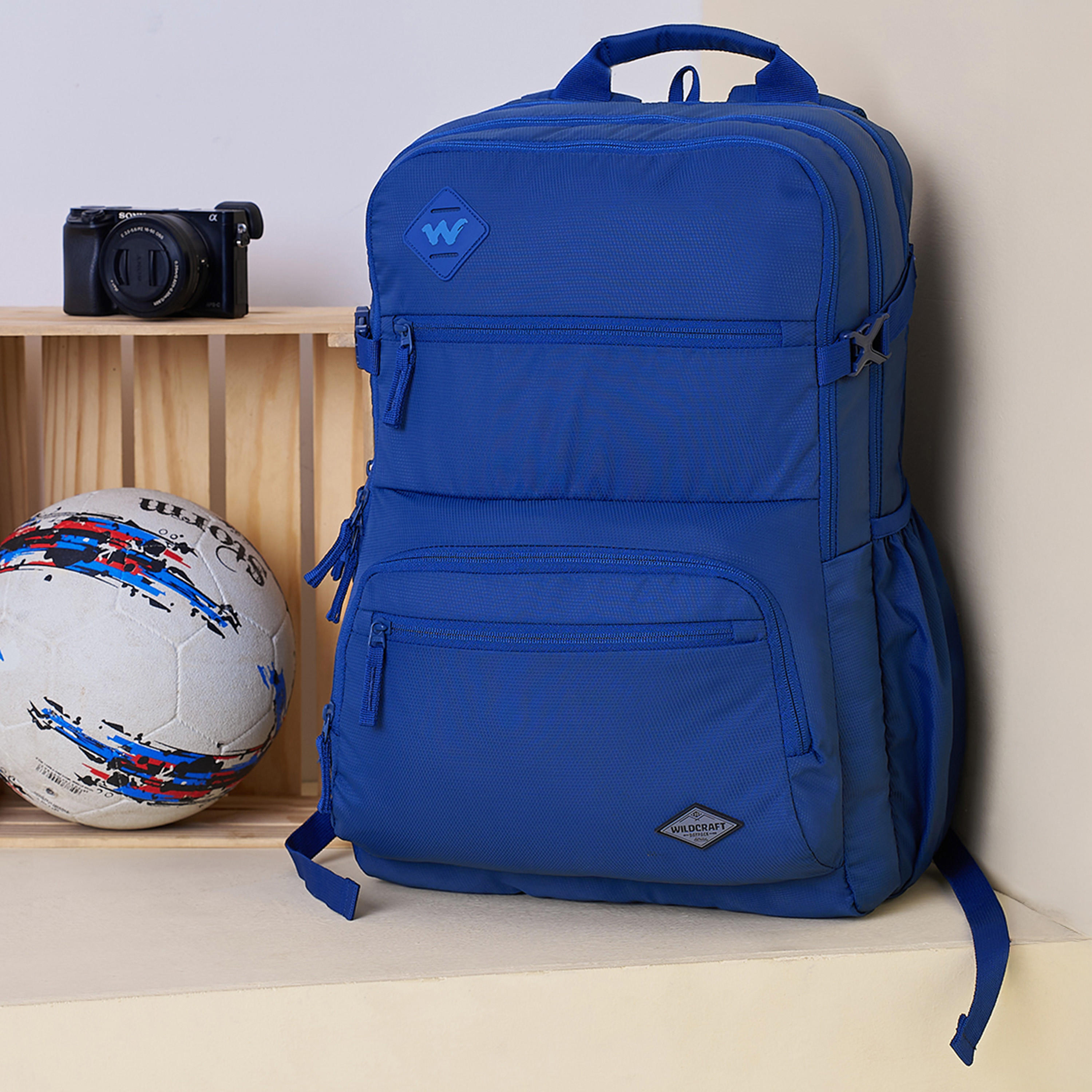 Wildcraft Solid School Backpack with Adjustable Shoulder Straps - 25x32x46 cms-school-bagsandbackpacks-backpacks-image-12