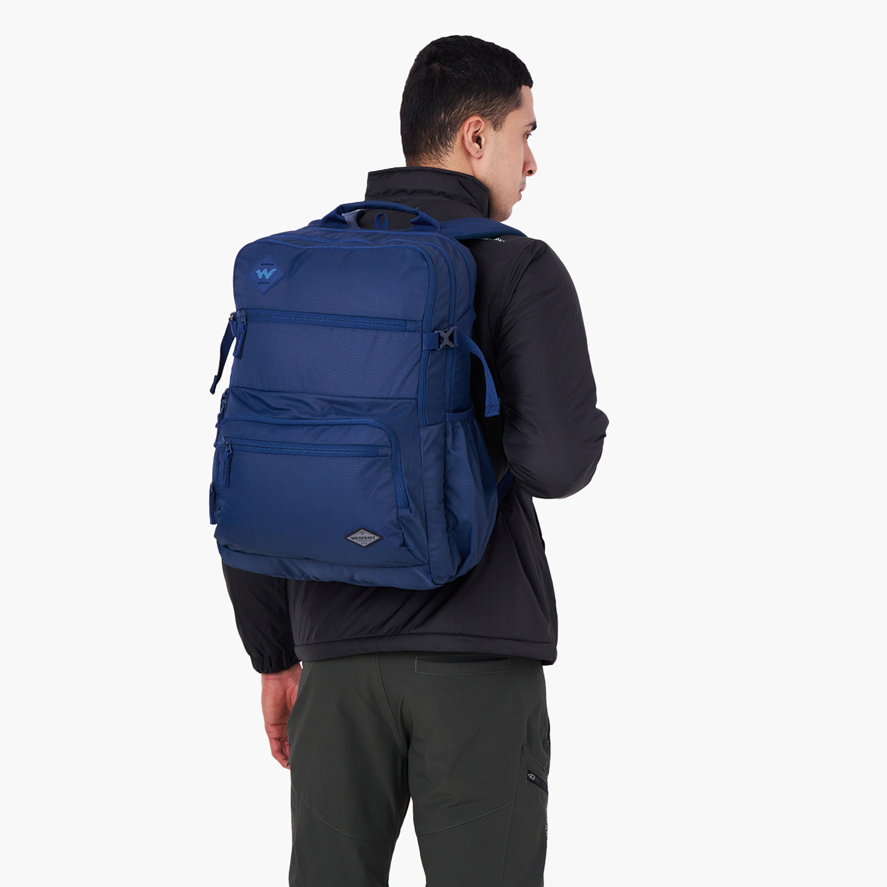 Wildcraft Solid School Backpack with Adjustable Shoulder Straps - 25x32x46 cms-school-bagsandbackpacks-backpacks-image-3