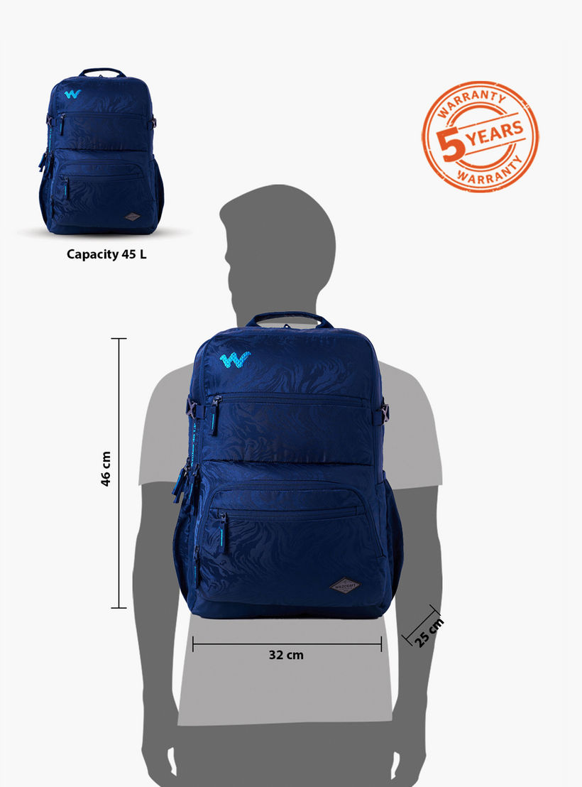شنطة ظهر مدرسية بطبعات وحمالات كتف قابلة للتعديل من وايلدكرافت - 25×32×46 سم-school-bagsandbackpacks-backpacks-image-13