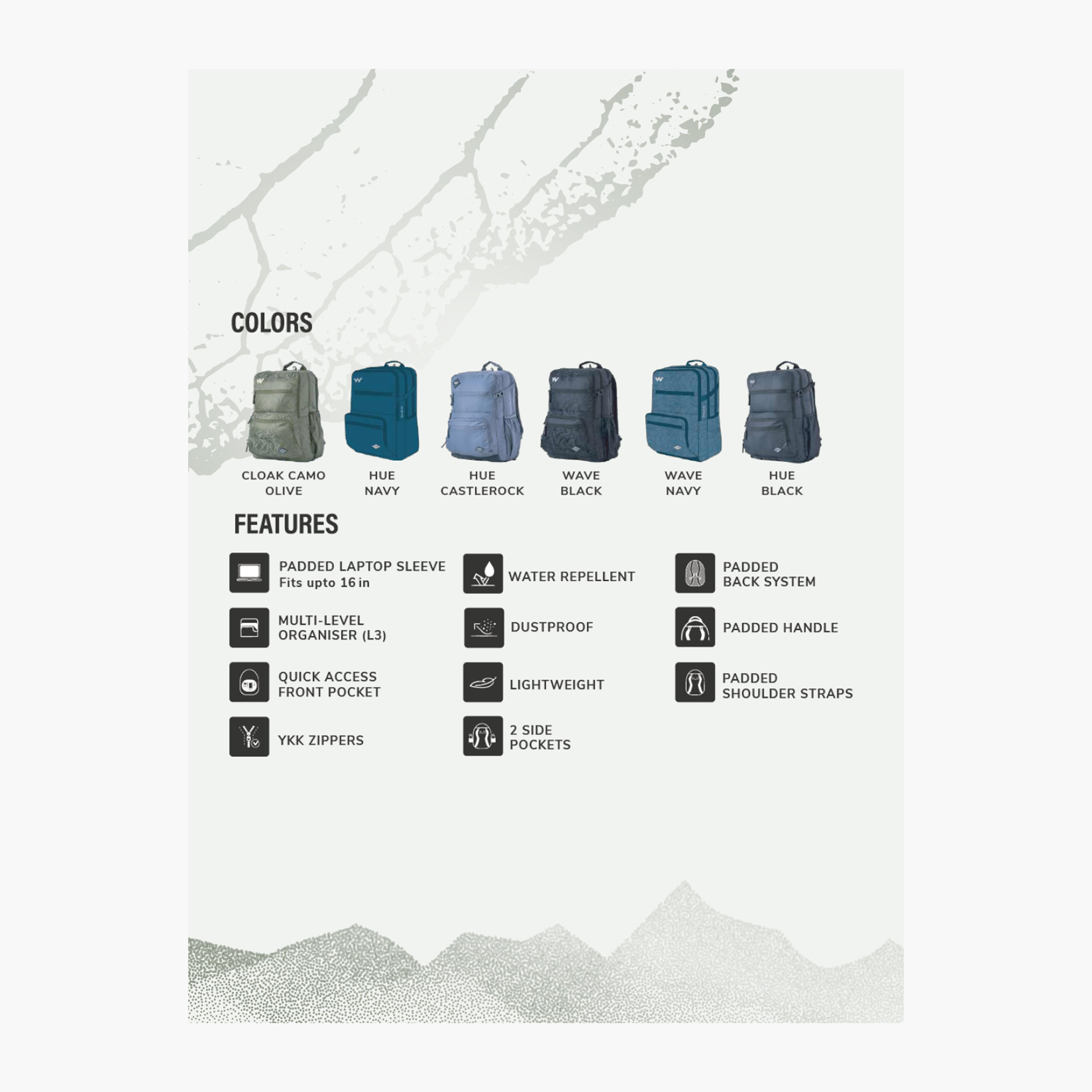 شنطة ظهر مدرسية بطبعات وحمالات كتف قابلة للتعديل من وايلدكرافت - 25×32×46 سم-school-bagsandbackpacks-backpacks-image-5