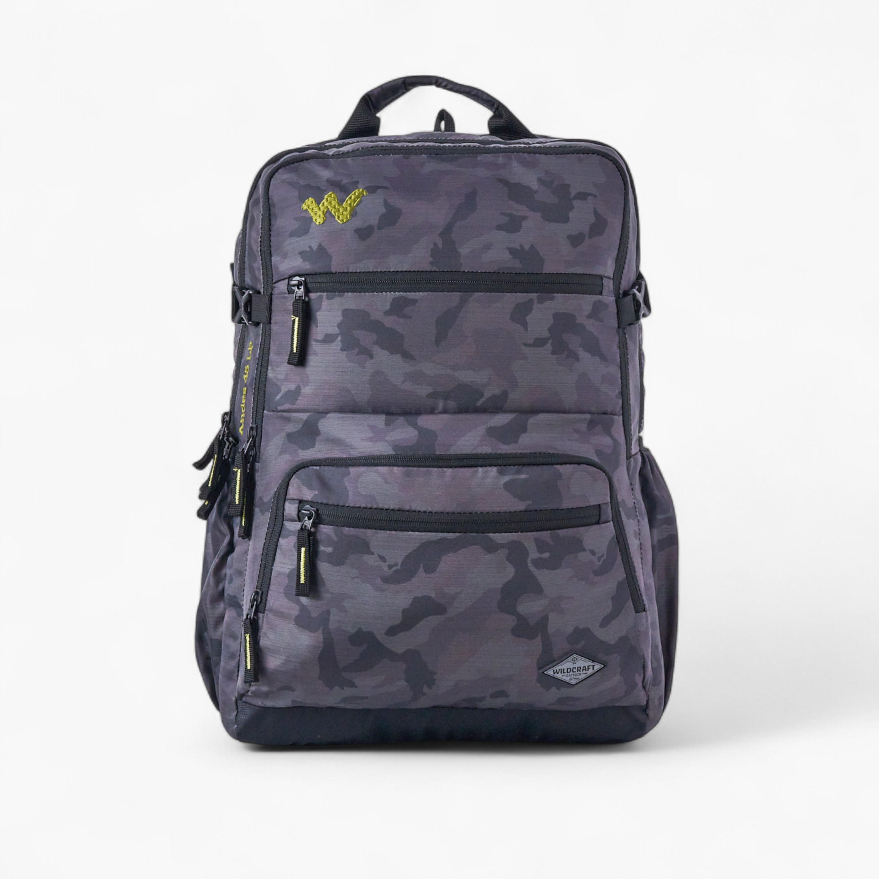 Wildcraft Camouflage School Backpack with Adjustable Shoulder Straps - 25x32x46 cms-school-bagsandbackpacks-backpacks-image-1