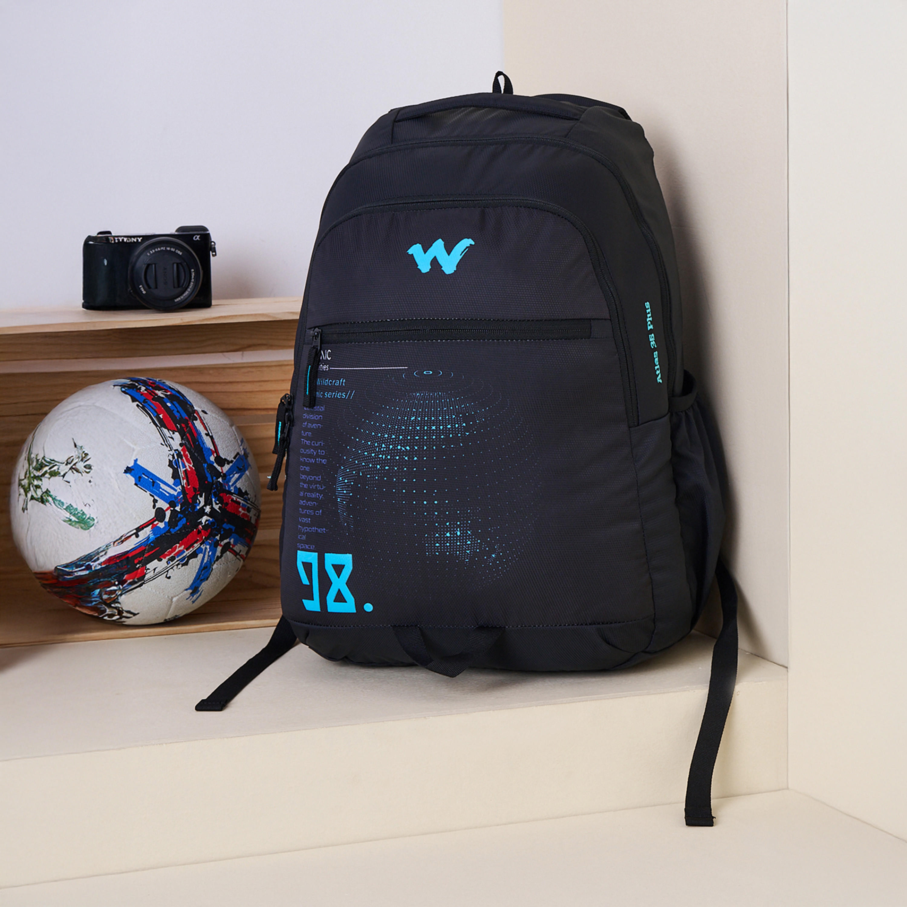 Wildcraft Printed School Backpack with Adjustable Shoulder Straps - 19x32x47 cms-school-bagsandbackpacks-backpacks-image-12