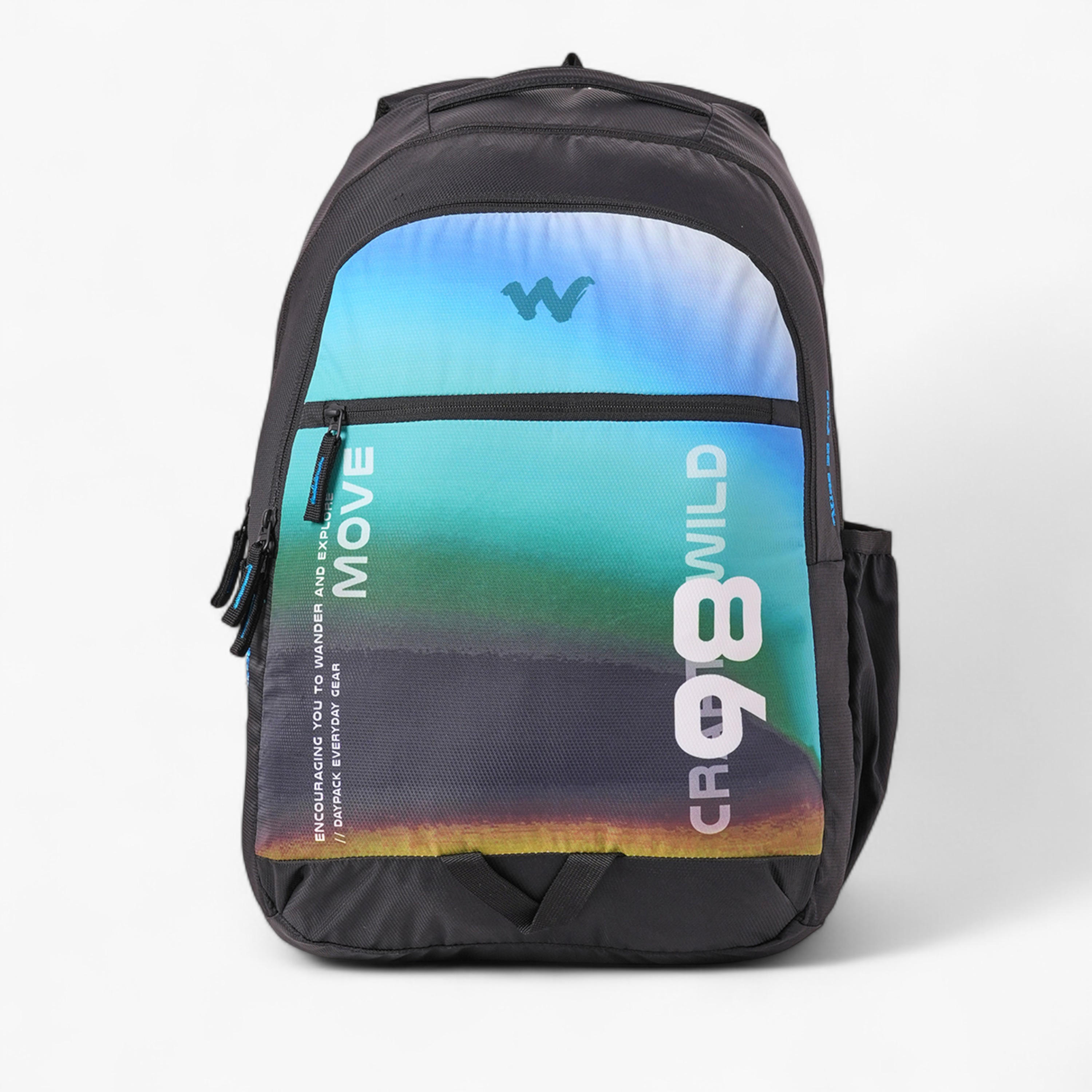 Wildcraft Printed School Backpack with Adjustable Shoulder Straps - 19x32x47 cms-school-bagsandbackpacks-backpacks-image-1
