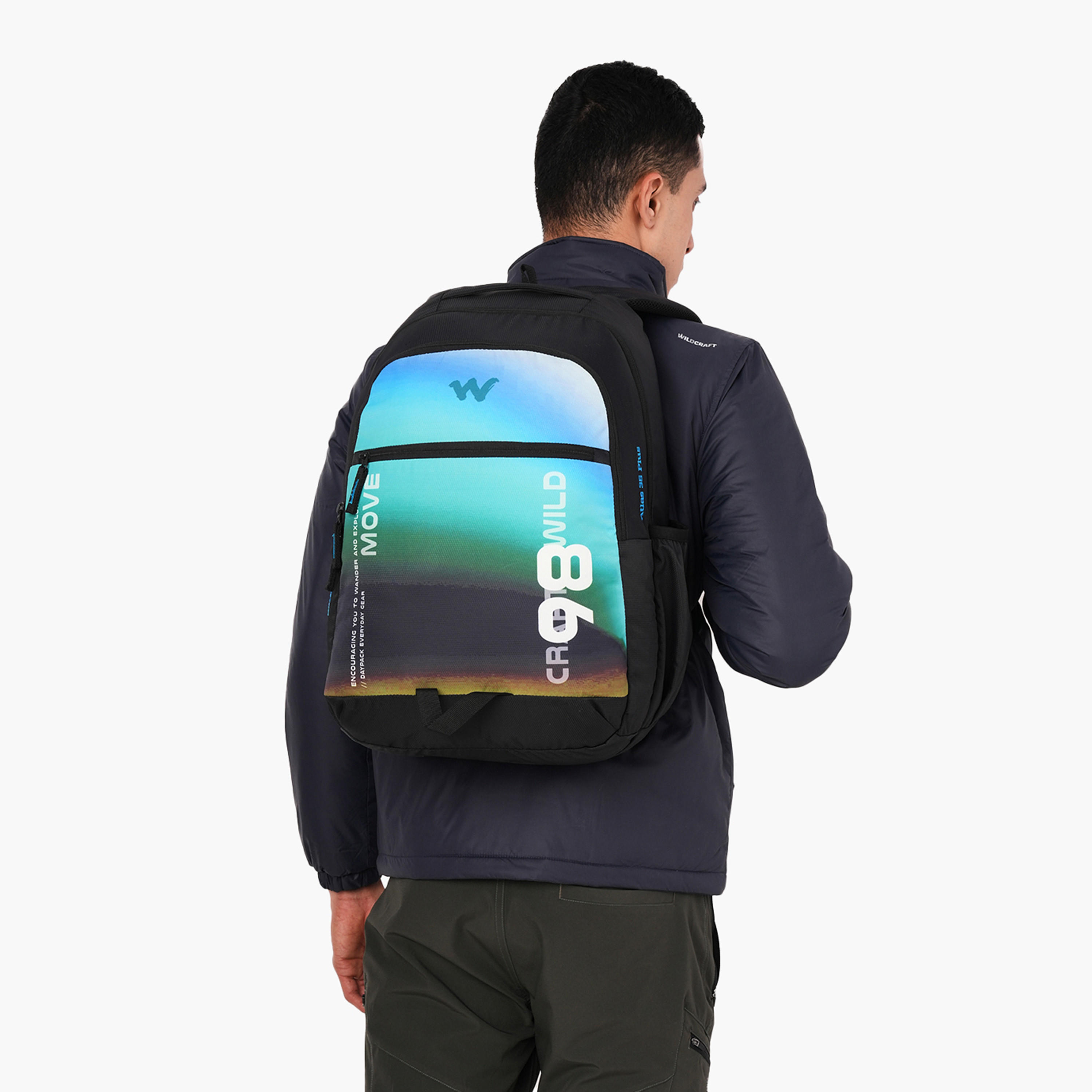 Wildcraft Printed School Backpack with Adjustable Shoulder Straps - 19x32x47 cms-school-bagsandbackpacks-backpacks-image-11