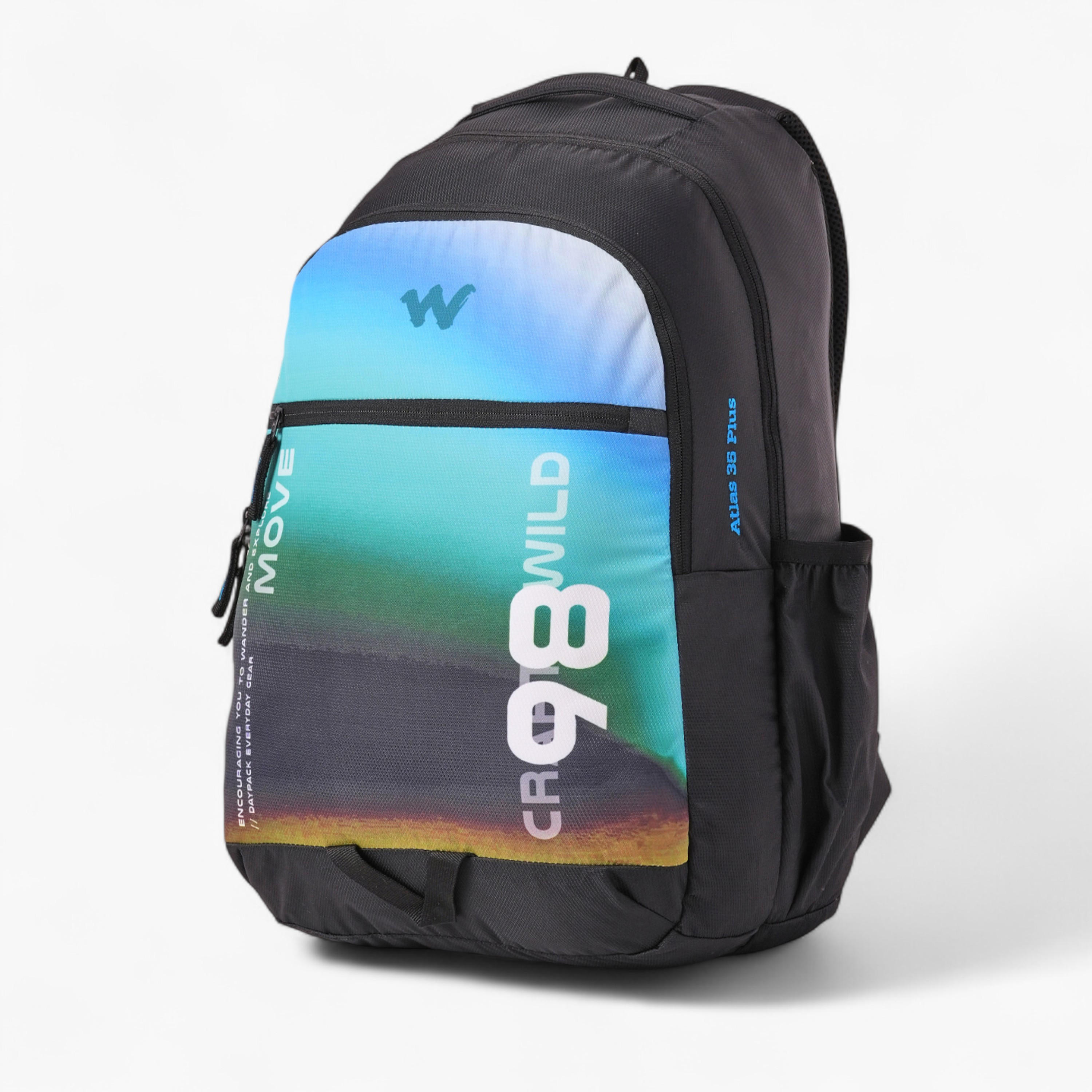 Wildcraft Printed School Backpack with Adjustable Shoulder Straps - 19x32x47 cms-school-bagsandbackpacks-backpacks-image-4