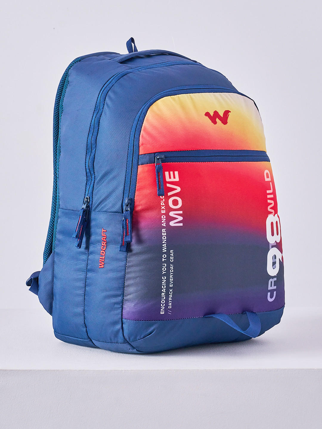 Wildcraft Printed School Backpack with Adjustable Shoulder Straps - 19x32x47 cms-school-bagsandbackpacks-backpacks-image-7