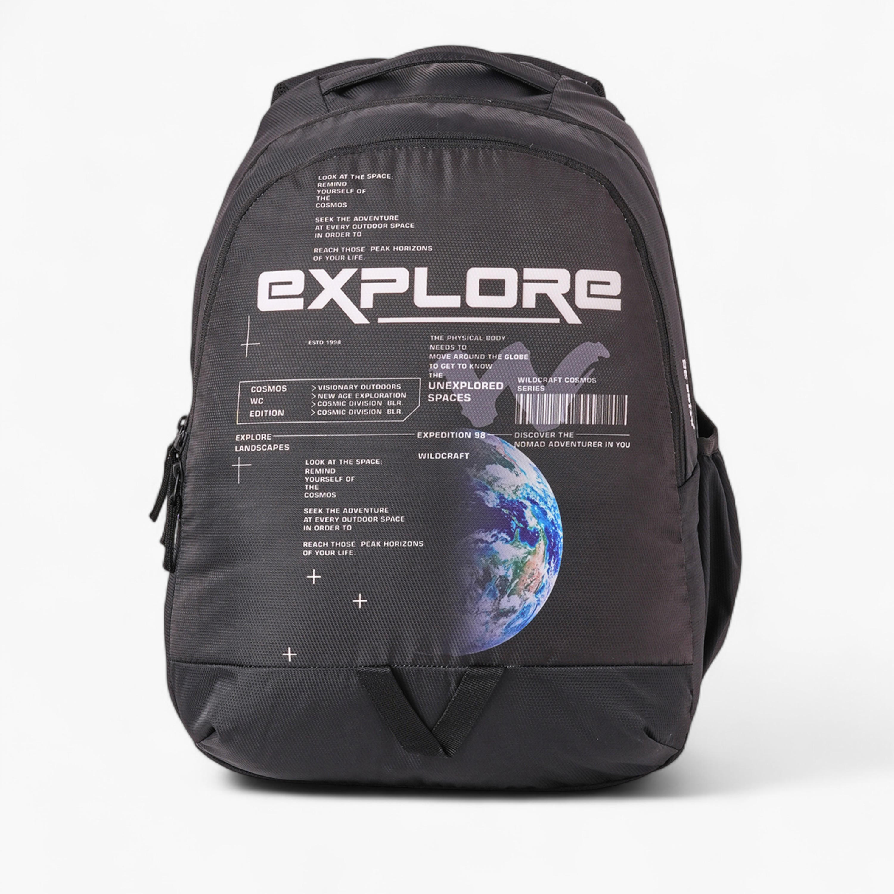 شنطة ظهر مدرسية بطبعات وحمّالات كتف قابلة للتعديل من وايلدكرافت - 25×31×46 سم-school-bagsandbackpacks-backpacks-image-1
