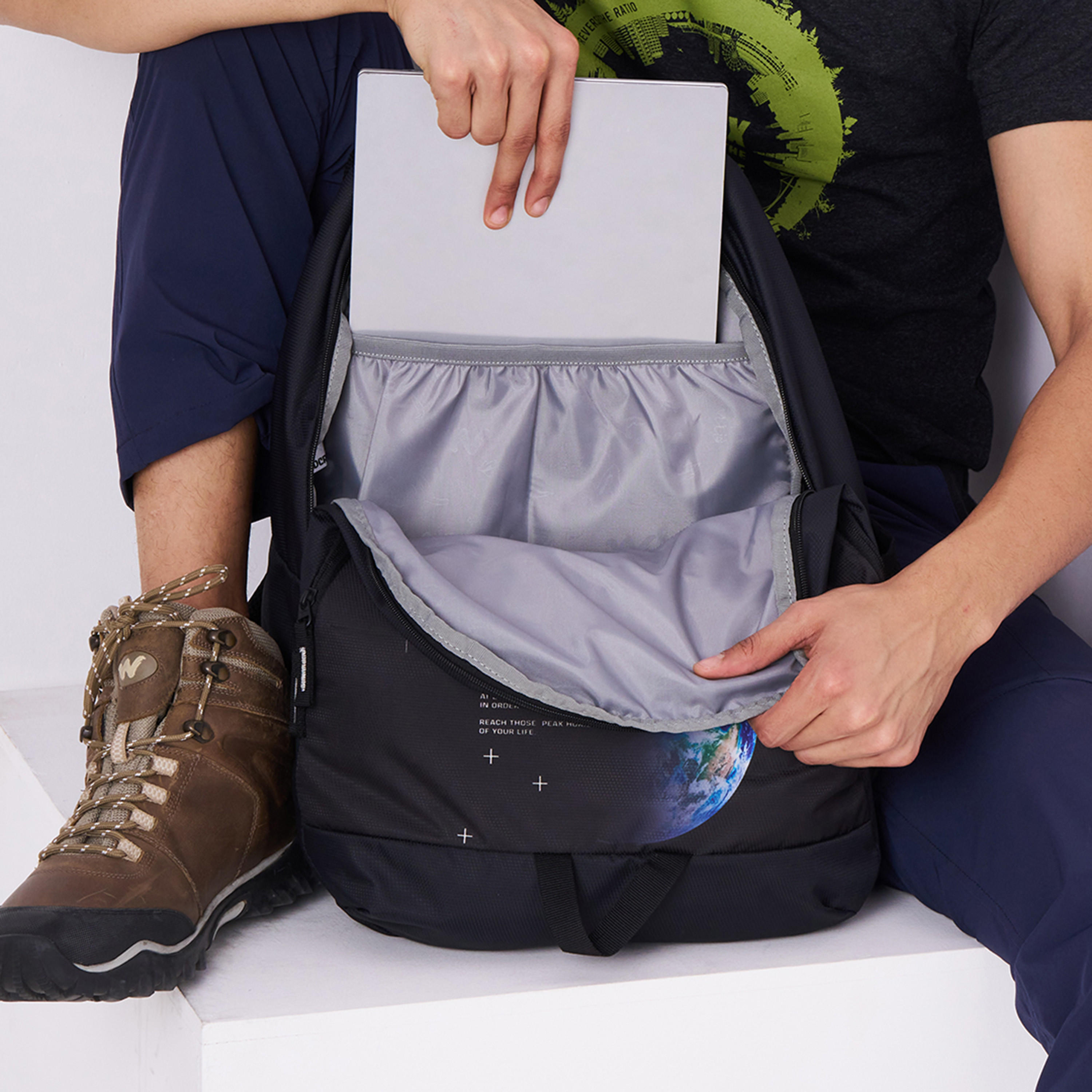 شنطة ظهر مدرسية بطبعات وحمّالات كتف قابلة للتعديل من وايلدكرافت - 25×31×46 سم-school-bagsandbackpacks-backpacks-image-2