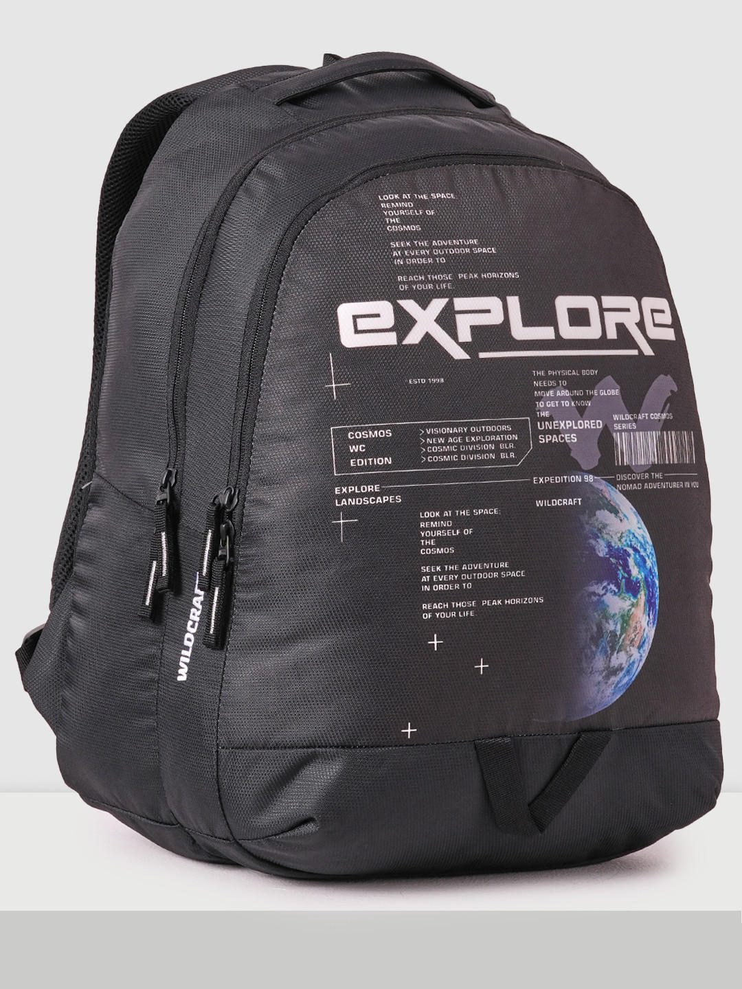 شنطة ظهر مدرسية بطبعات وحمّالات كتف قابلة للتعديل من وايلدكرافت - 25×31×46 سم-school-bagsandbackpacks-backpacks-image-5