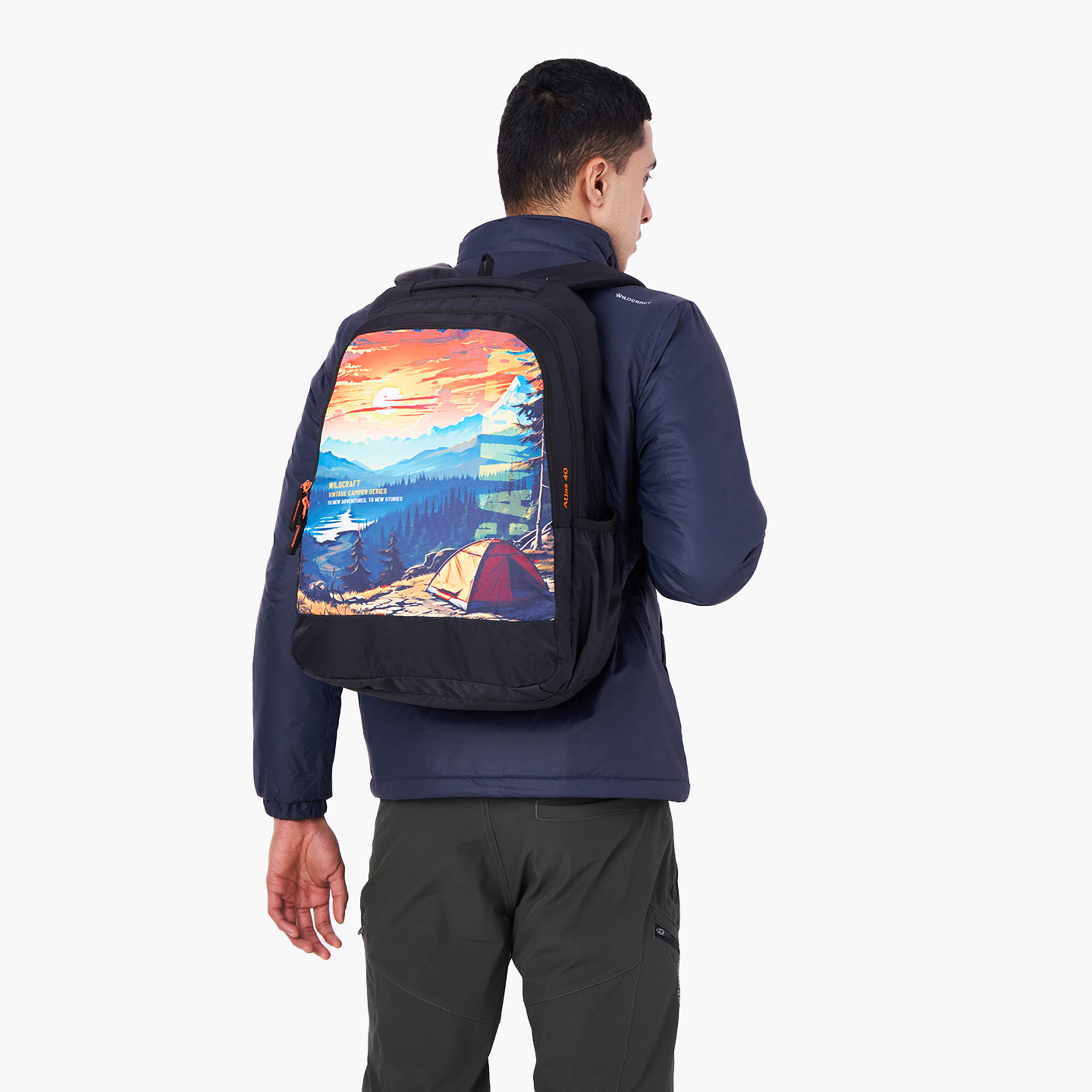 Wildcraft Graphic Print School Backpack with Adjustable Shoulder Straps - 21x34x48 cms-school-bagsandbackpacks-backpacks-image-3