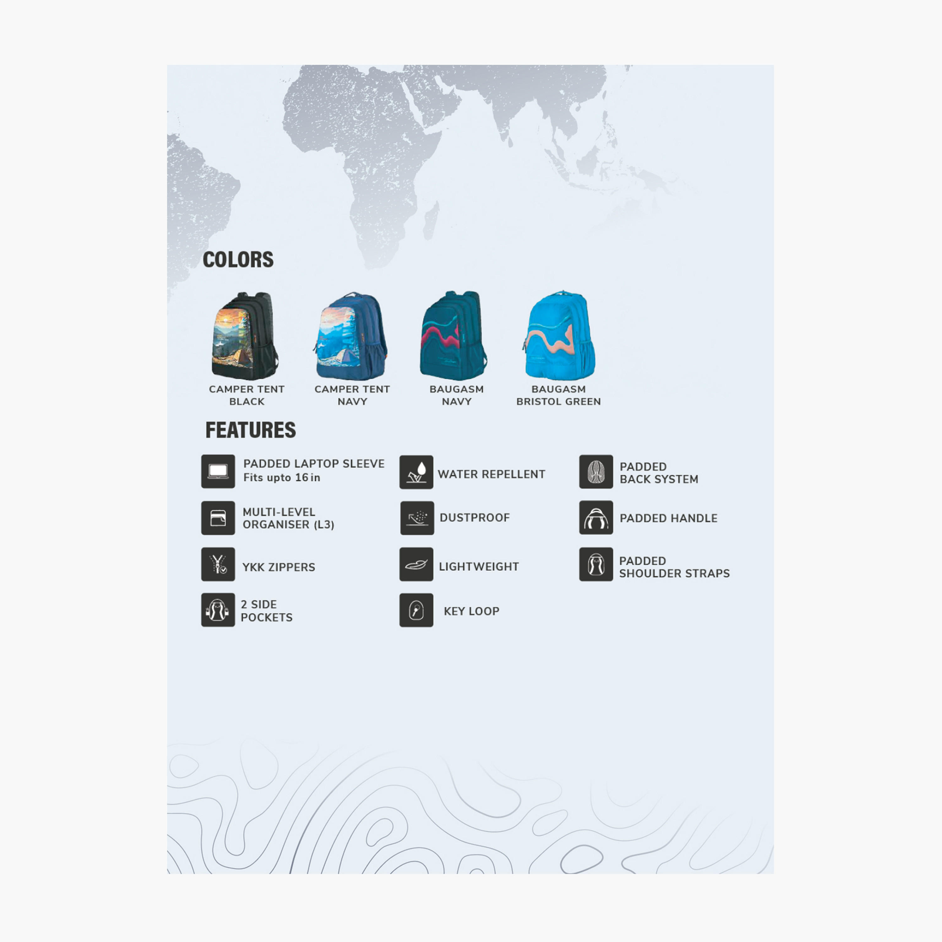 Wildcraft Graphic Print School Backpack with Adjustable Shoulder Straps - 21x34x48 cms-school-bagsandbackpacks-backpacks-image-5