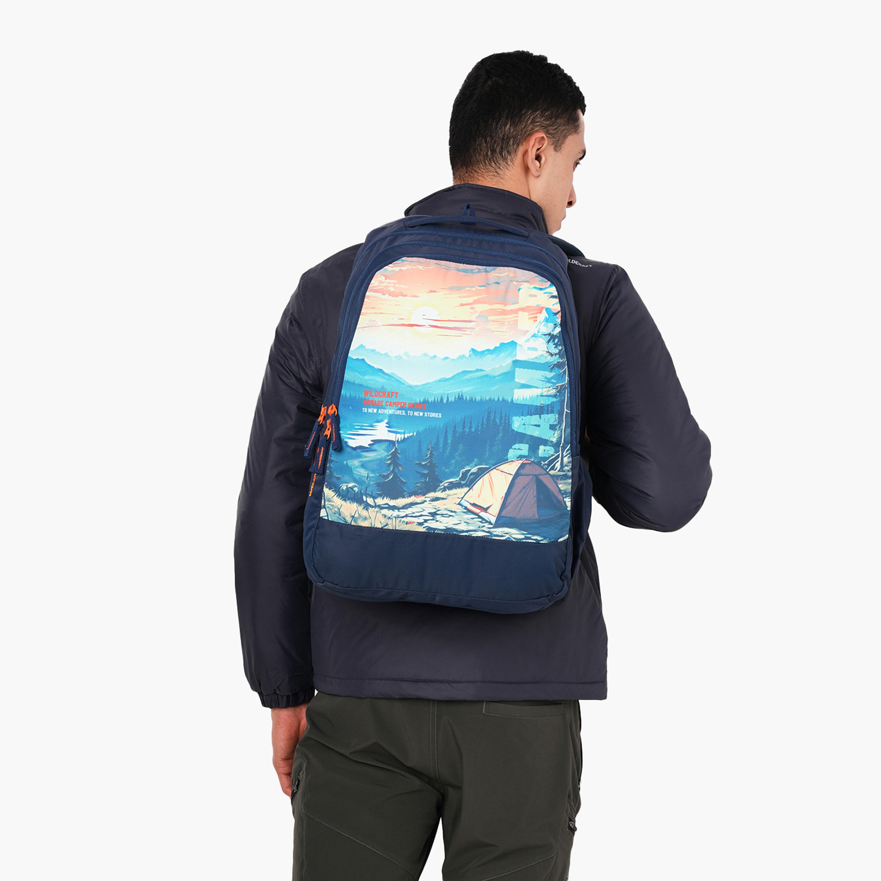 Wildcraft Graphic Print School Backpack with Adjustable Shoulder Straps - 21x34x48 cms-school-bagsandbackpacks-backpacks-image-3