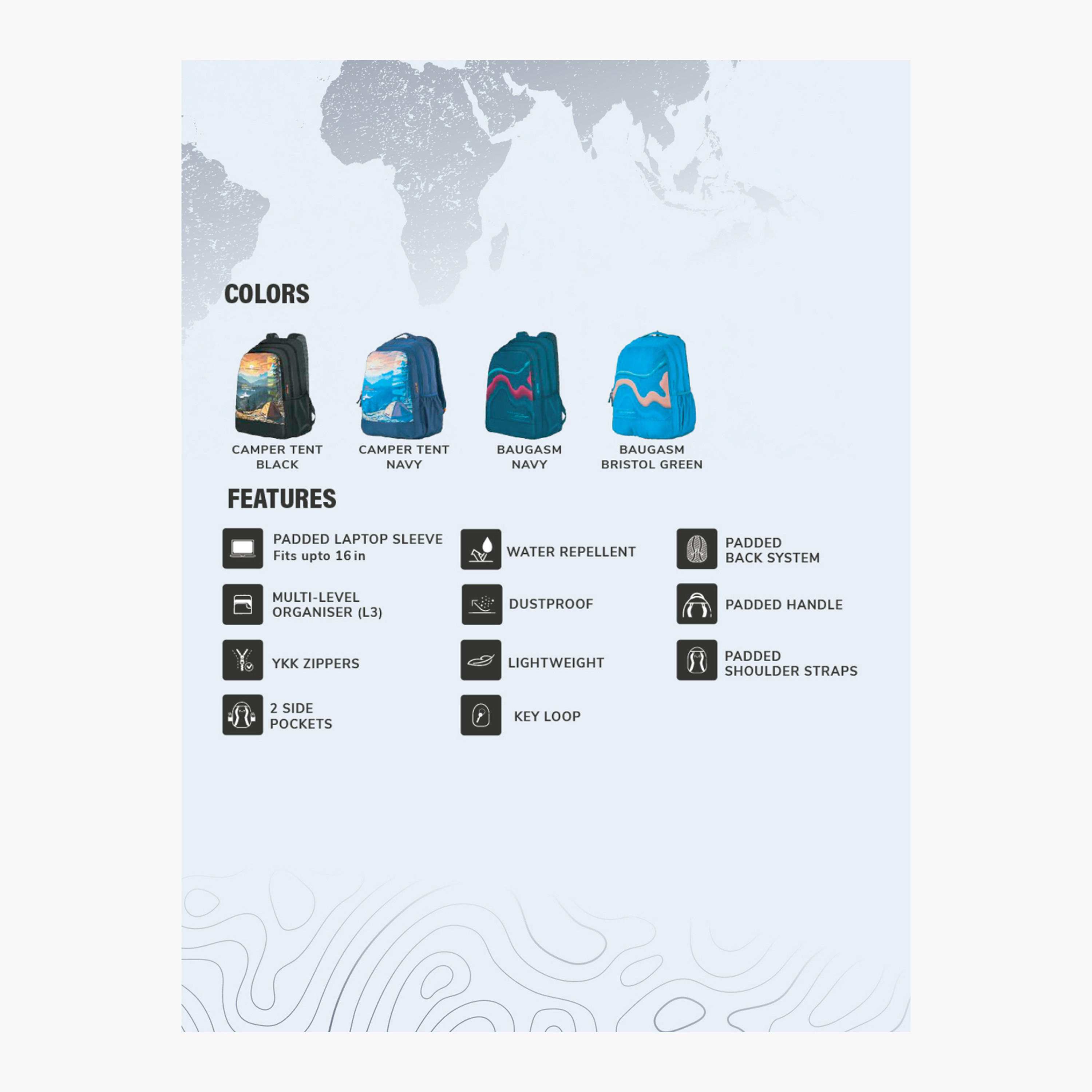 Wildcraft Graphic Print School Backpack with Adjustable Shoulder Straps - 21x34x48 cms-school-bagsandbackpacks-backpacks-image-5