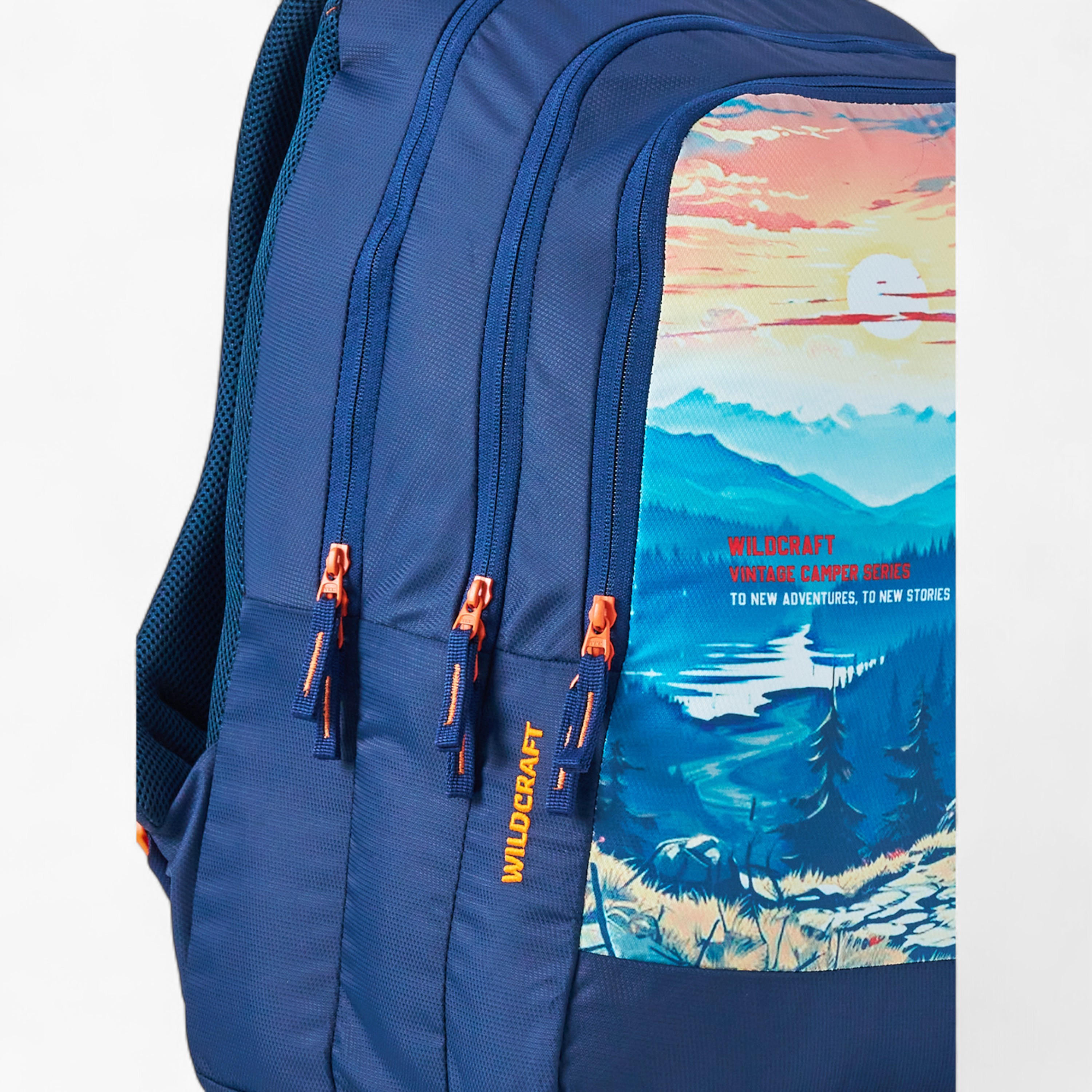 Wildcraft Graphic Print School Backpack with Adjustable Shoulder Straps - 21x34x48 cms-school-bagsandbackpacks-backpacks-image-9