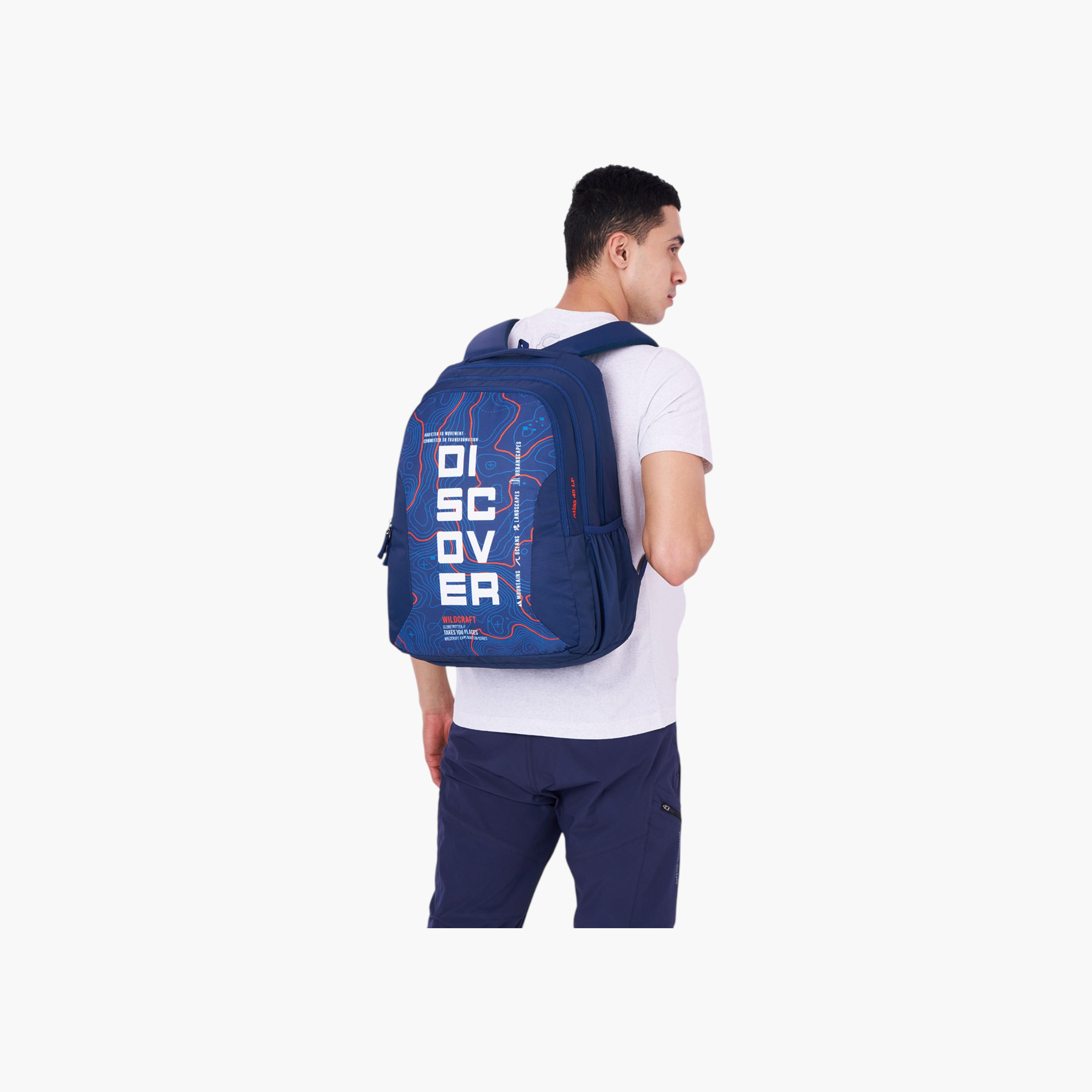 شنطة ظهر أطلس 45 للأطفال من 8 إلى 13 سنة مع جيب للابتوب من وايلدكرافت-school-bagsandbackpacks-backpacks-image-3