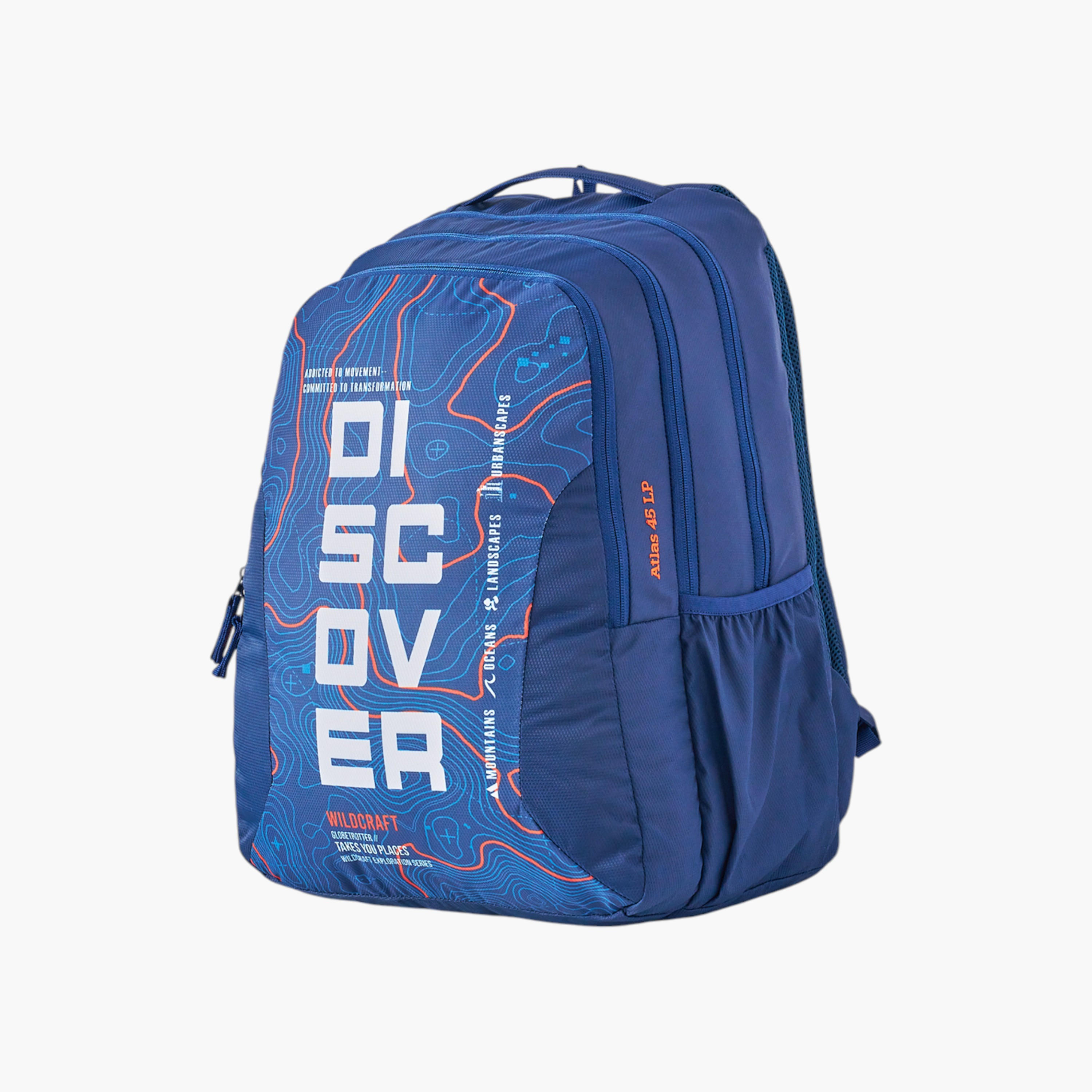 شنطة ظهر أطلس 45 للأطفال من 8 إلى 13 سنة مع جيب للابتوب من وايلدكرافت-school-bagsandbackpacks-backpacks-image-6