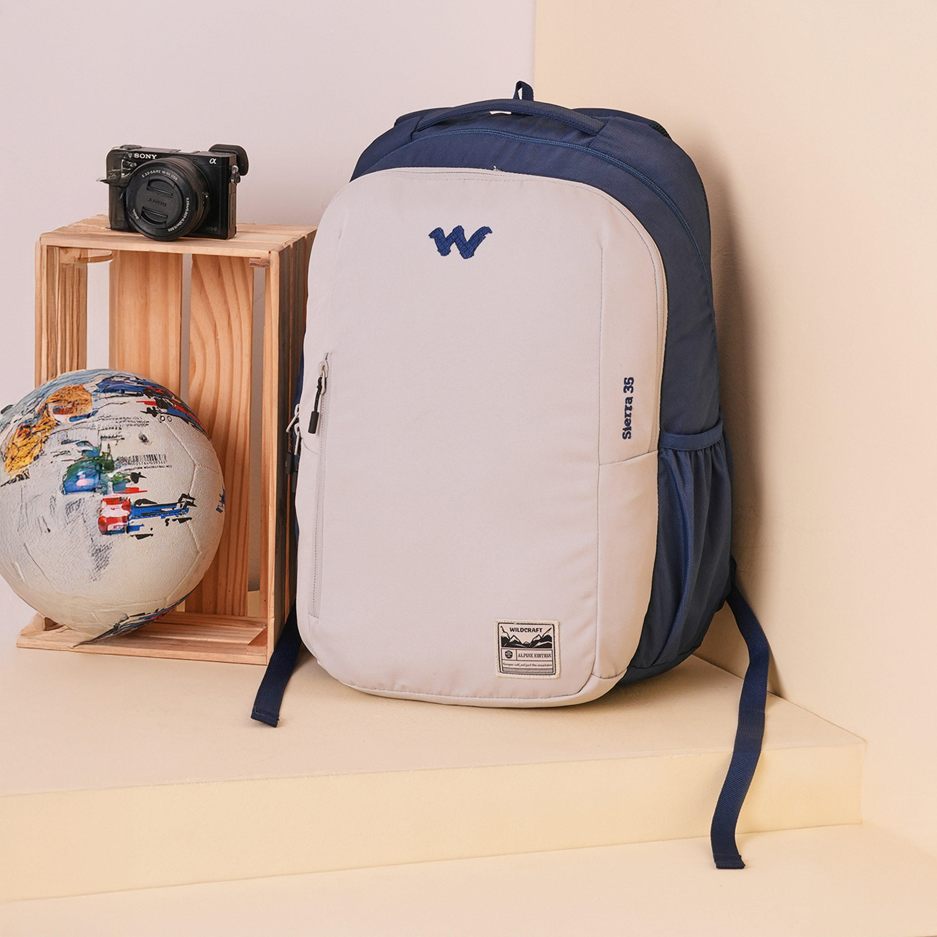 Wildcraft Colourblock School Backpack with Adjustable Shoulder Straps - 22x30x46 cms-school-bagsandbackpacks-backpacks-image-9