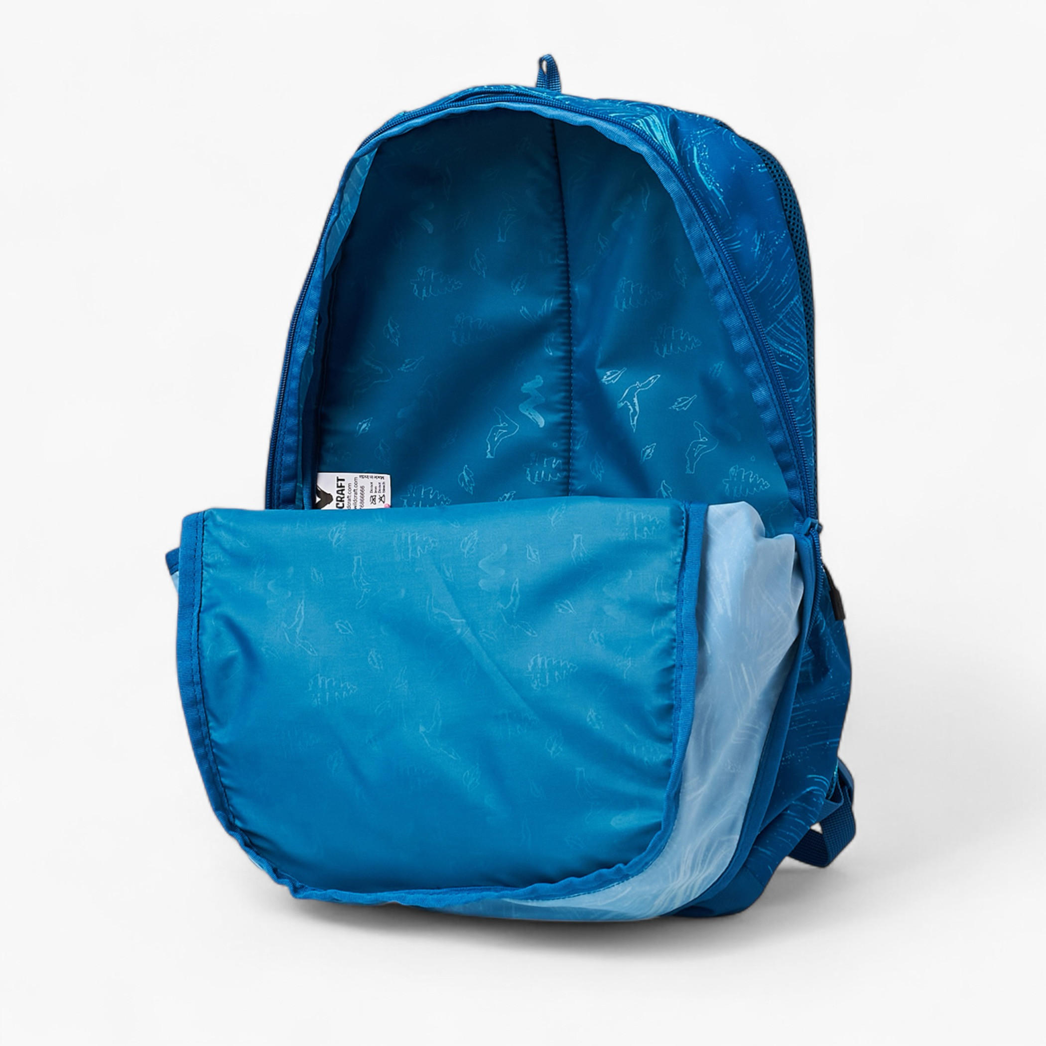 شنطة ظهر بطبعات بحمالات كتف قابلة للتعديل من وايلدكرافت - 22×30×46 سم-school-bagsandbackpacks-backpacks-image-9