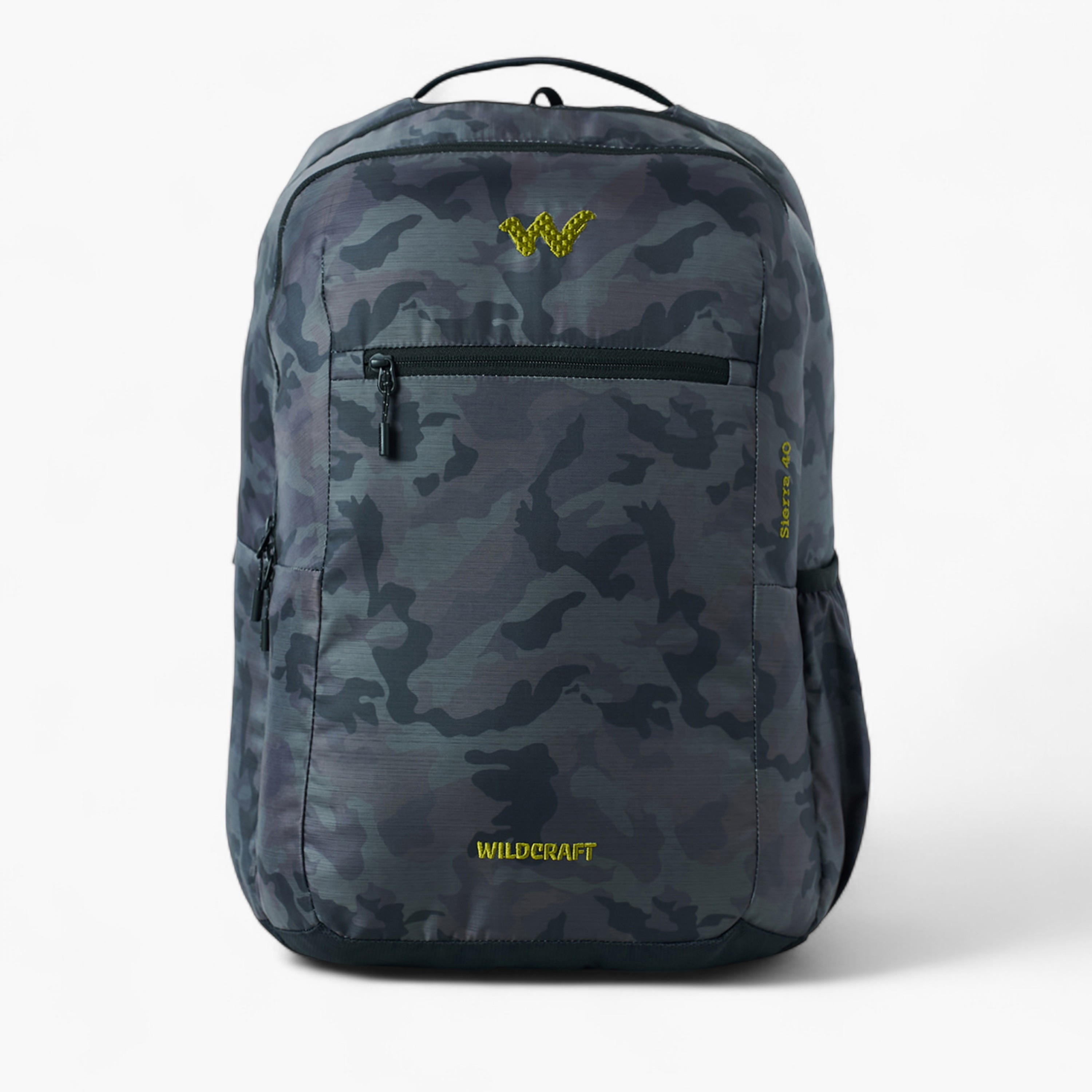 Wildcraft Camouflage Print Backpack with Adjustable Shoulder Straps - 24x32x47 cm-school-bagsandbackpacks-backpacks-image-1