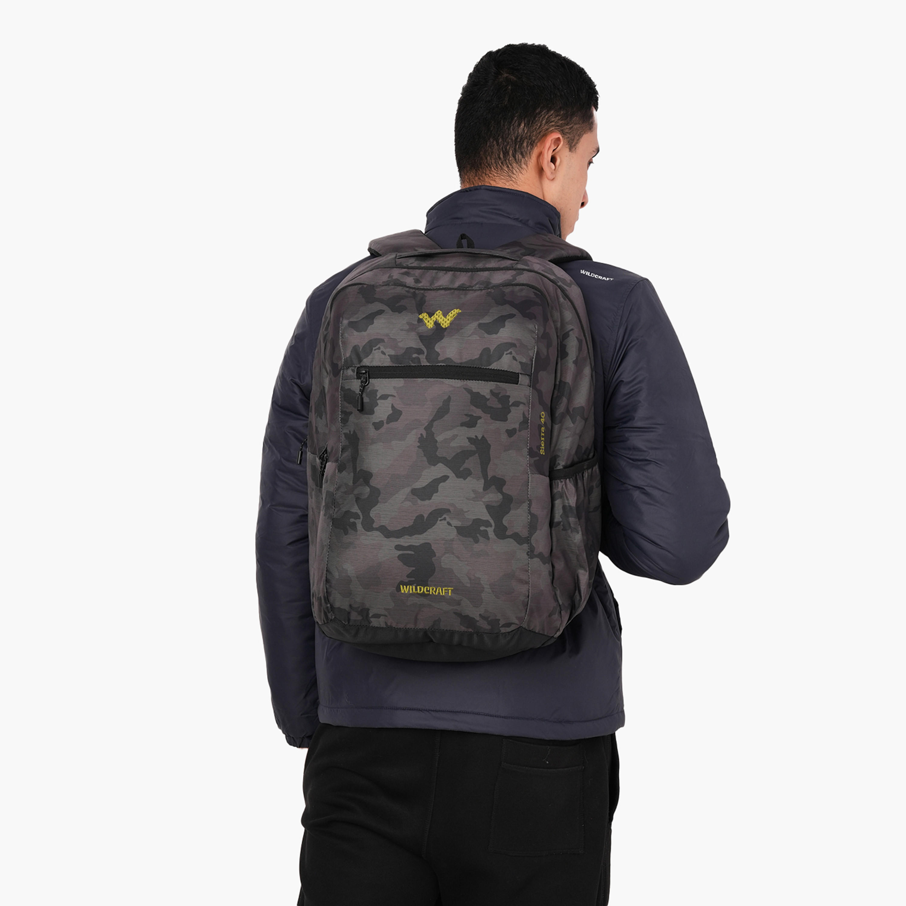Wildcraft Camouflage Print Backpack with Adjustable Shoulder Straps - 24x32x47 cm-school-bagsandbackpacks-backpacks-image-3