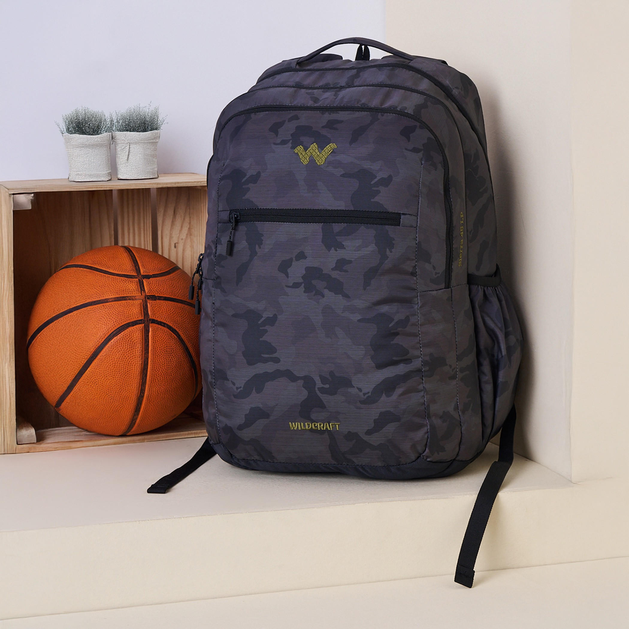 Wildcraft Camouflage Print Backpack with Adjustable Shoulder Straps - 25x33x48 cms-school-bagsandbackpacks-backpacks-image-12